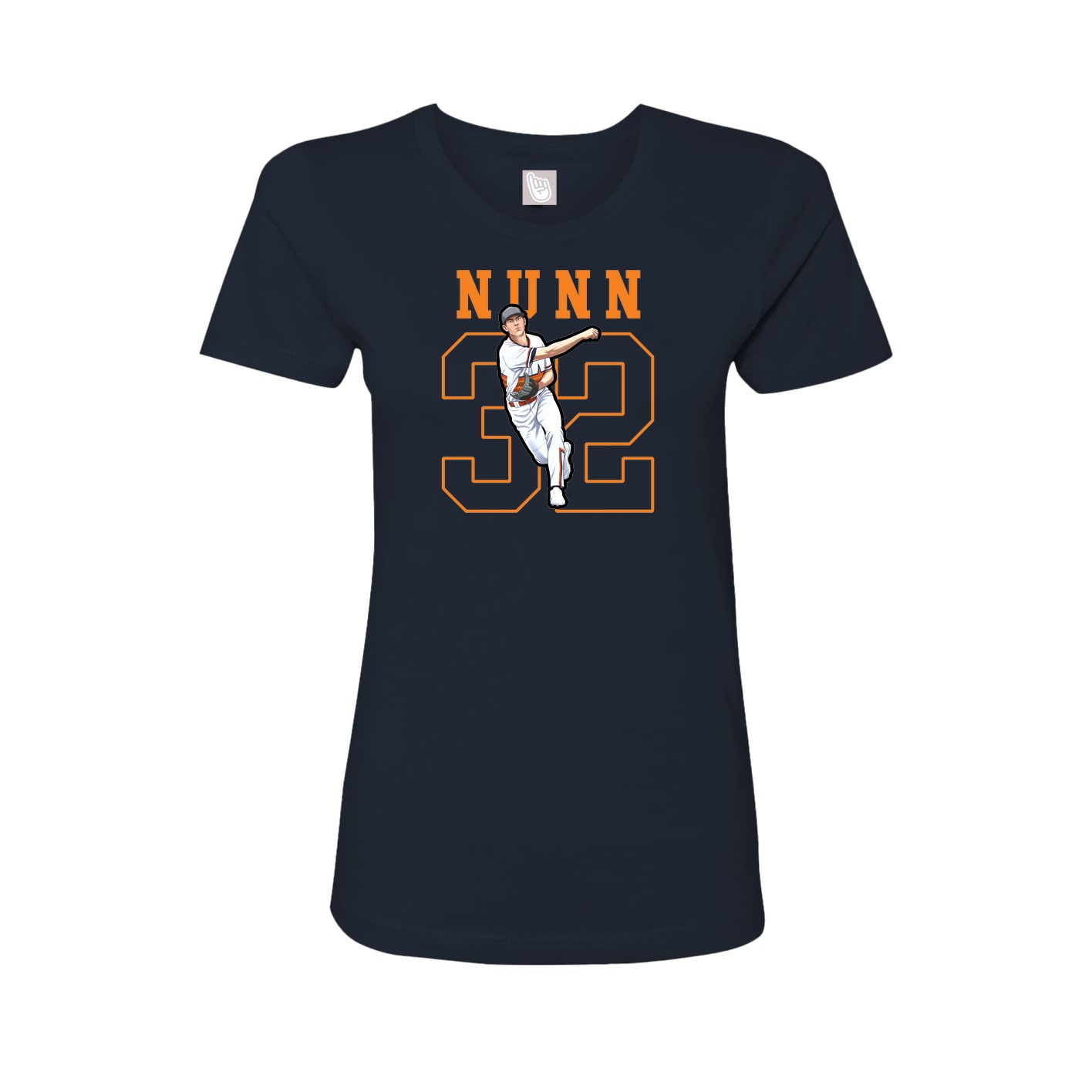 Fitted Women's Tee — Shirsey in Navy