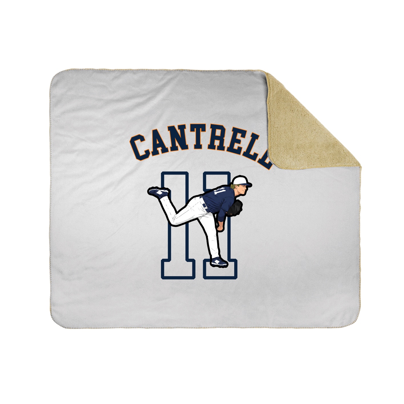 Throw Blanket — Shirsey Arch in White