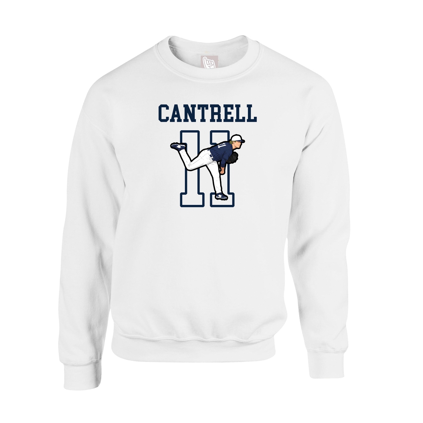 Fleece Crew — Shirsey in White