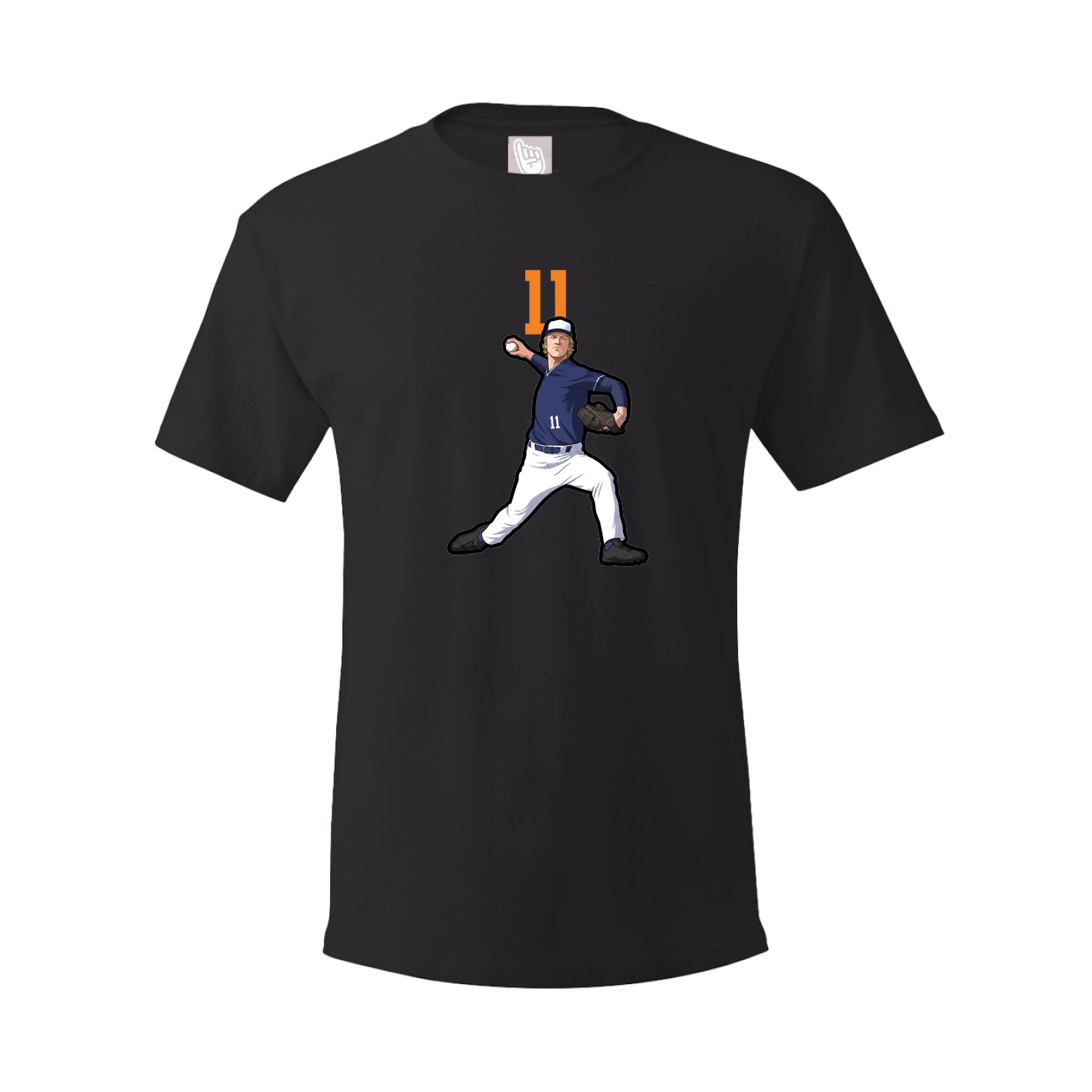 Tee — Number Top in Black