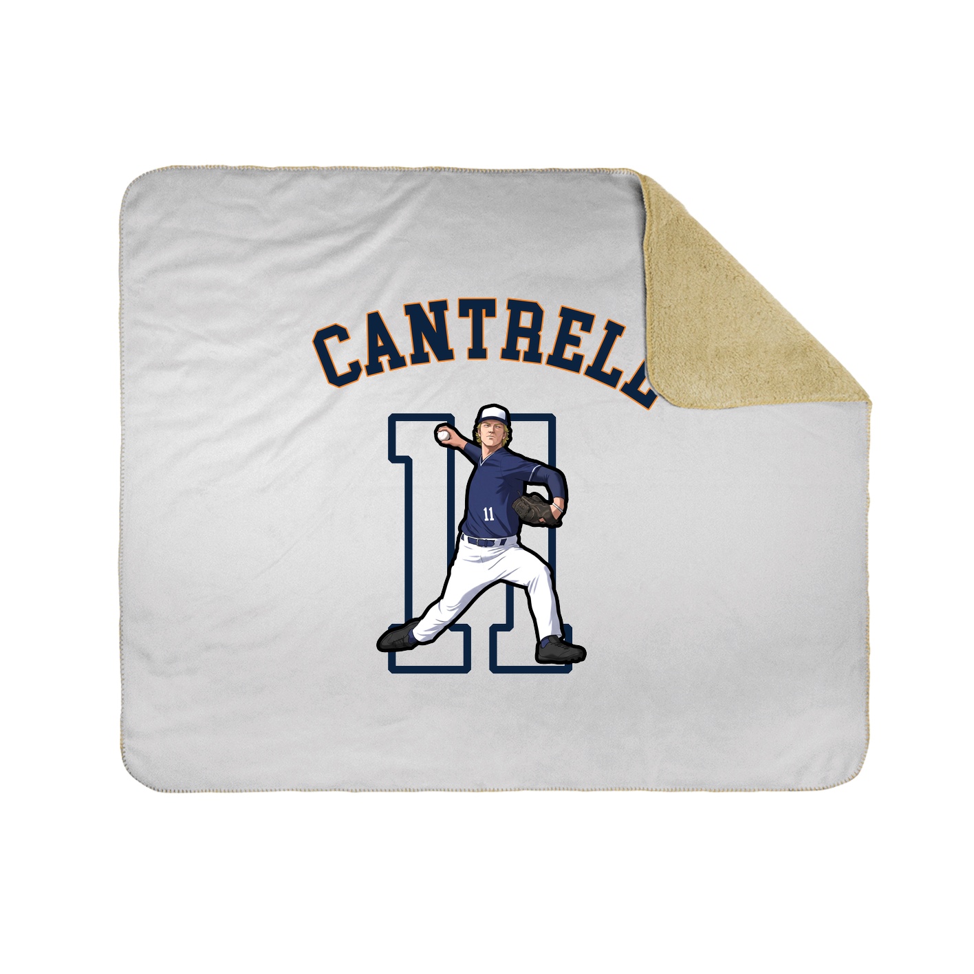 Throw Blanket — Shirsey Arch in White