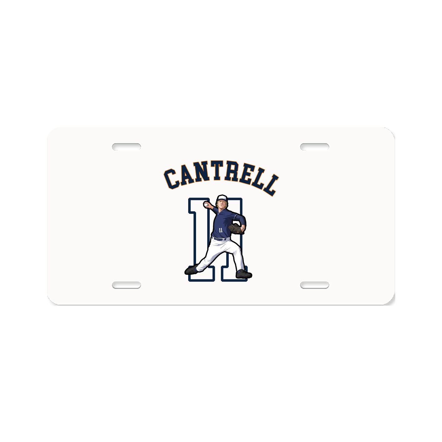 License Plate — Shirsey Arch in Classic