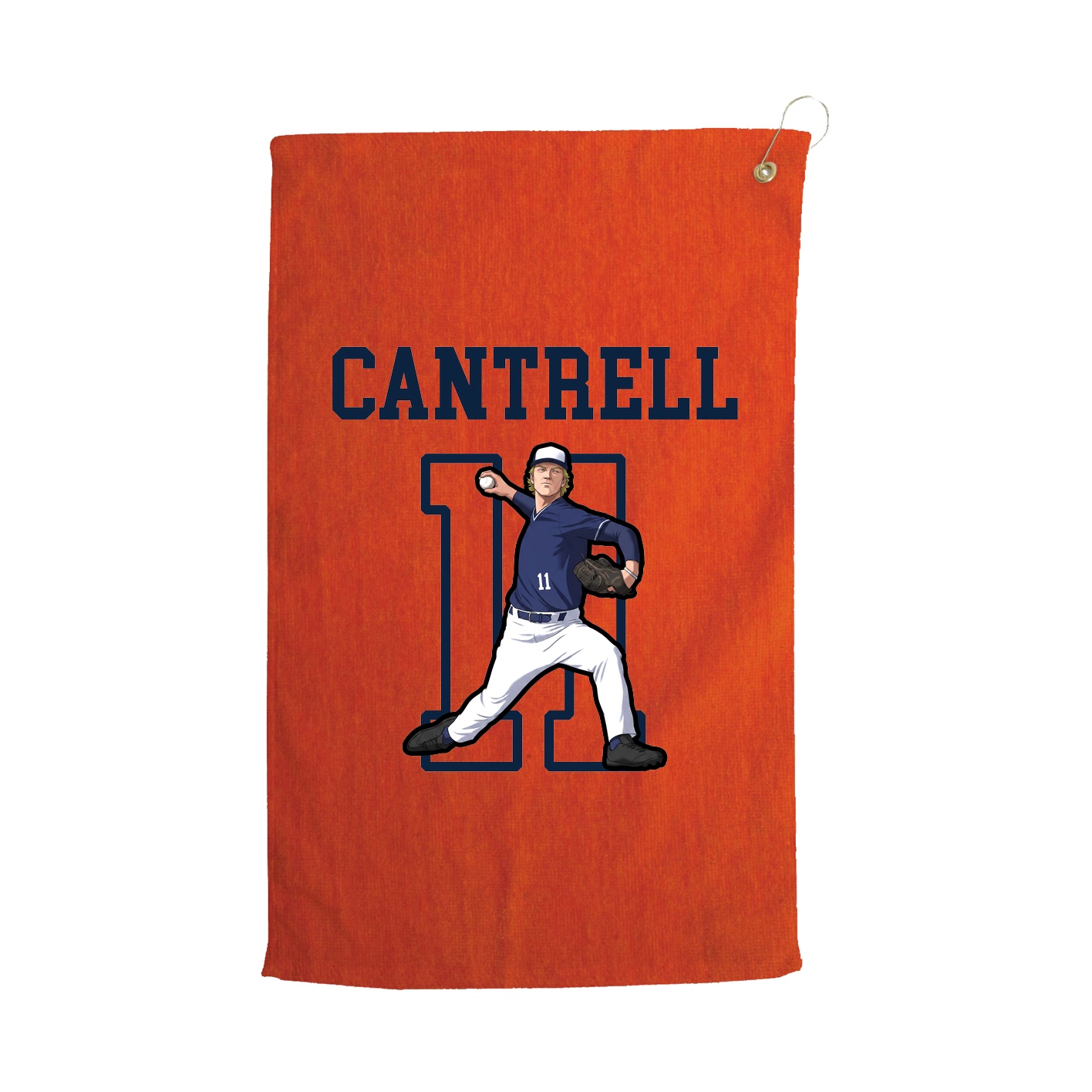 Golf Towel — Shirsey in Orange