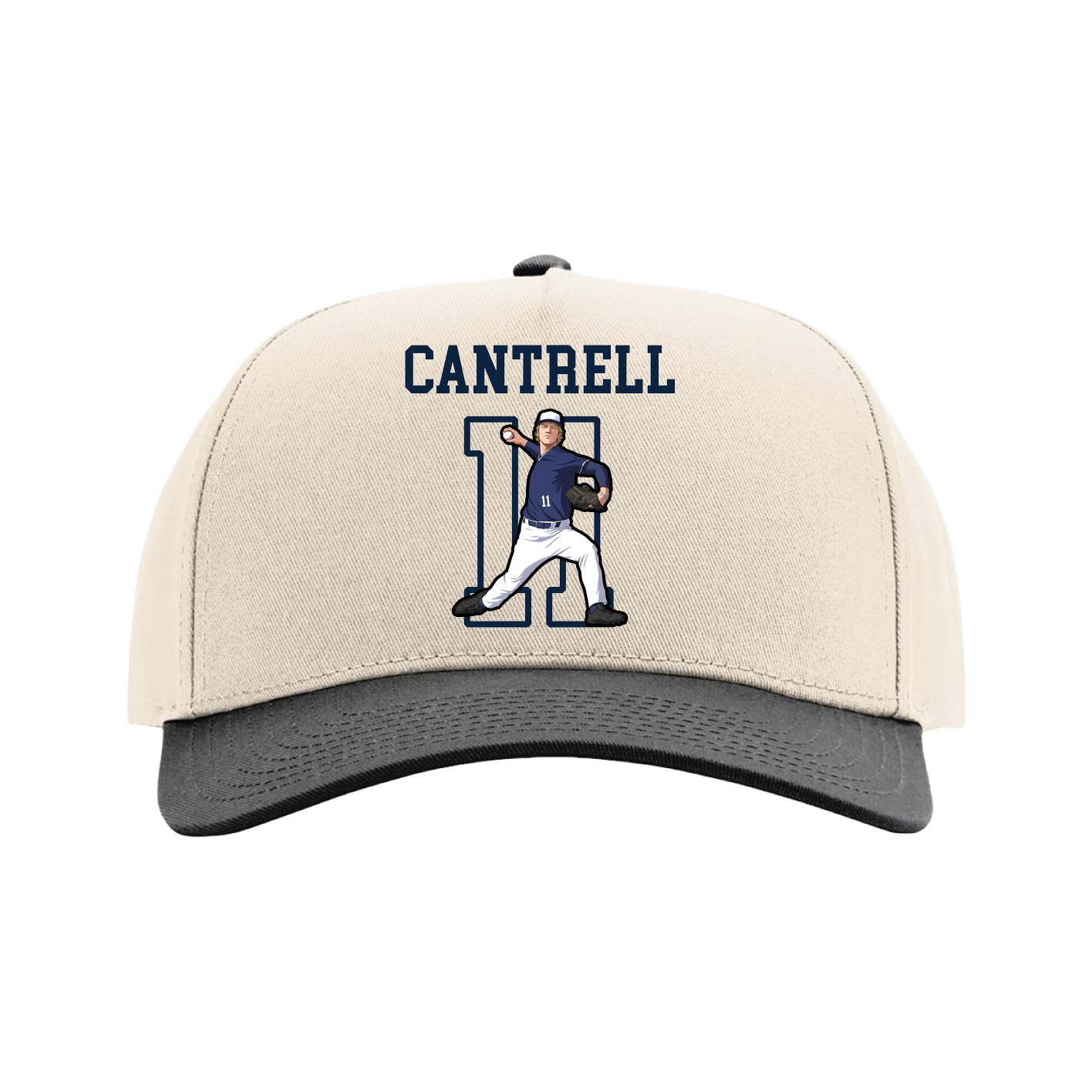 Full Fabric Five-Panel Champ Cap