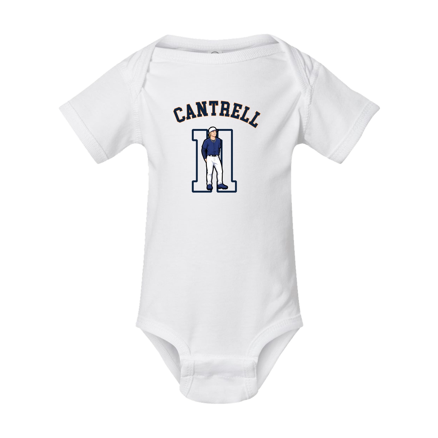 Baby Onesie — Shirsey Arch in White
