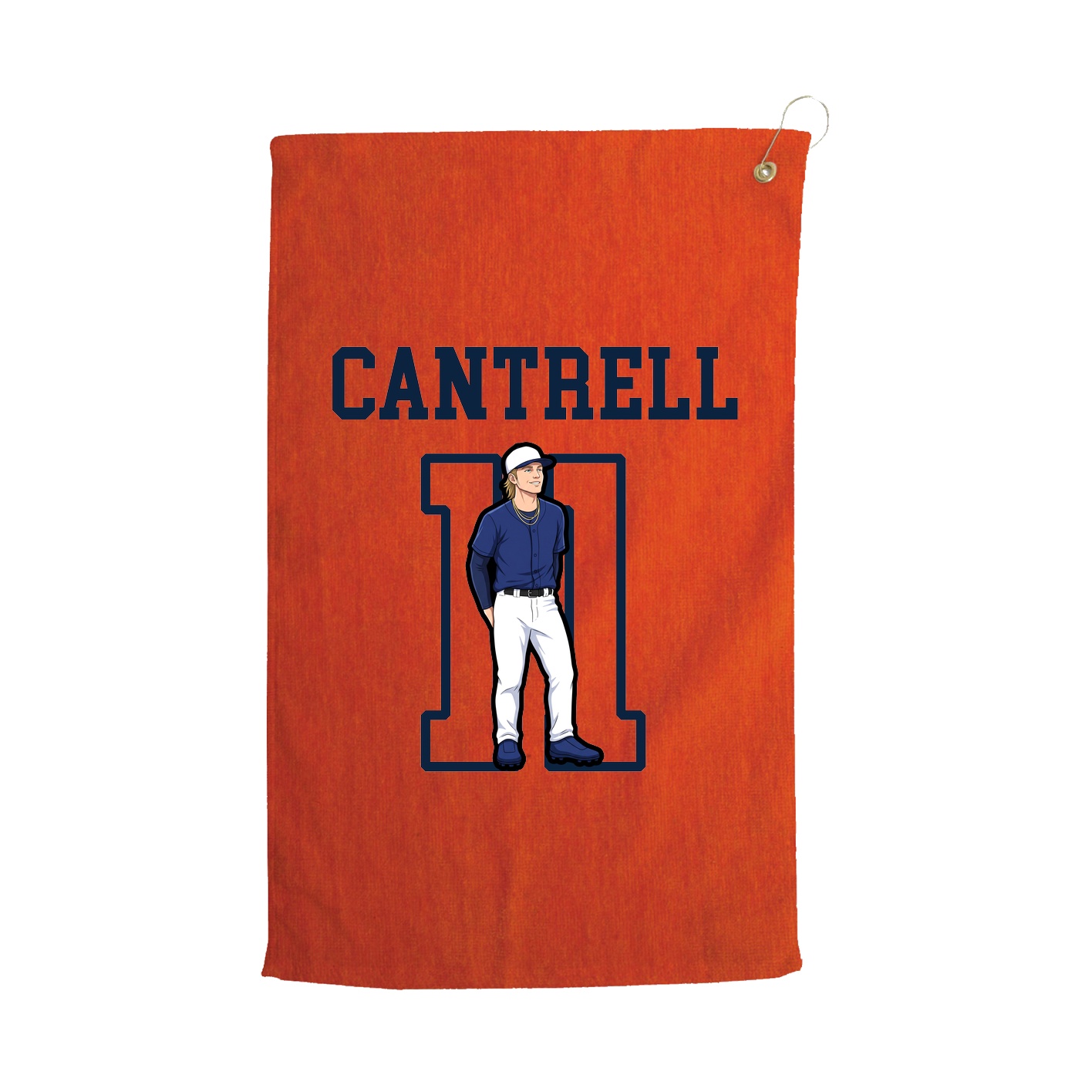 Golf Towel — Shirsey in Orange