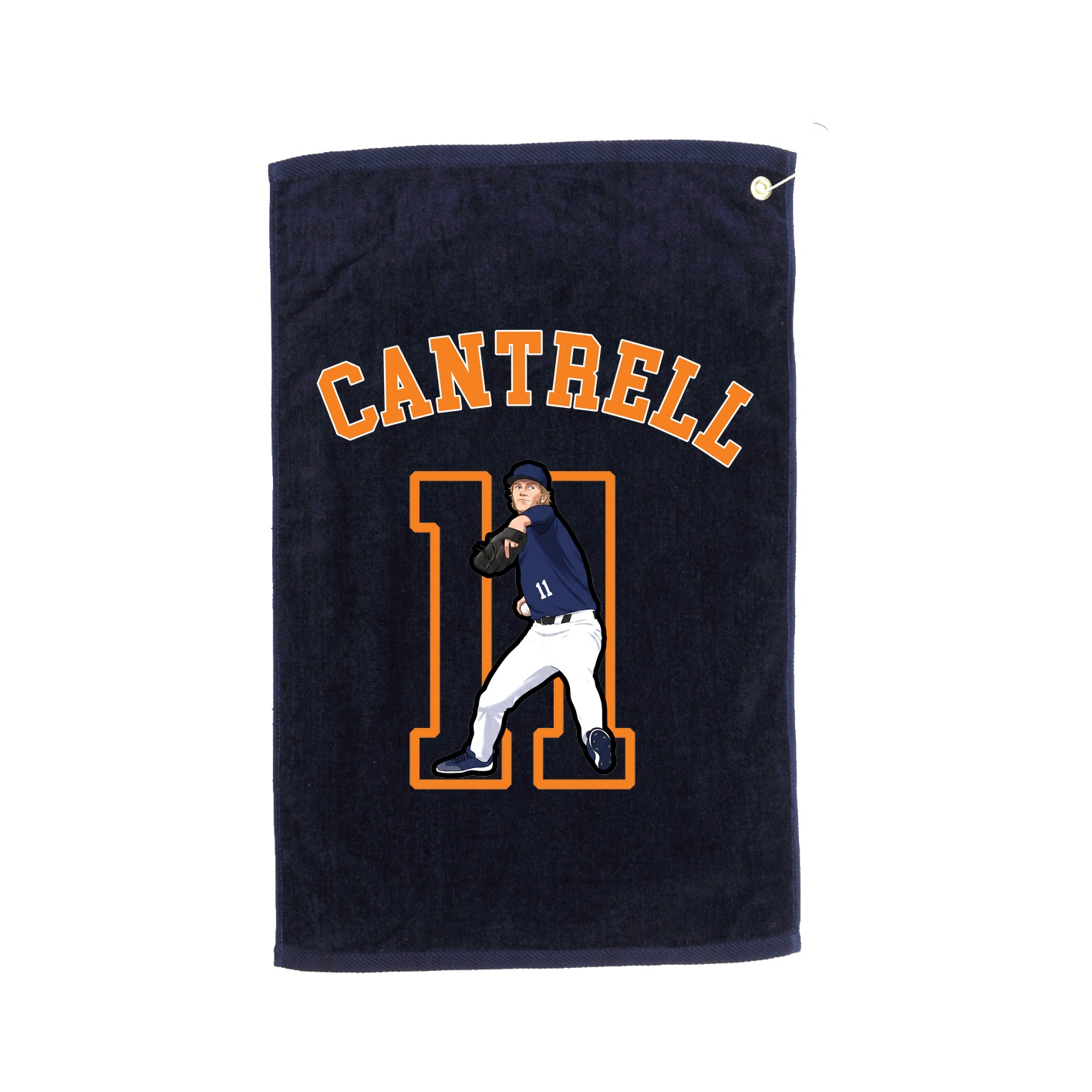 Golf Towel — Shirsey Arch in Navy