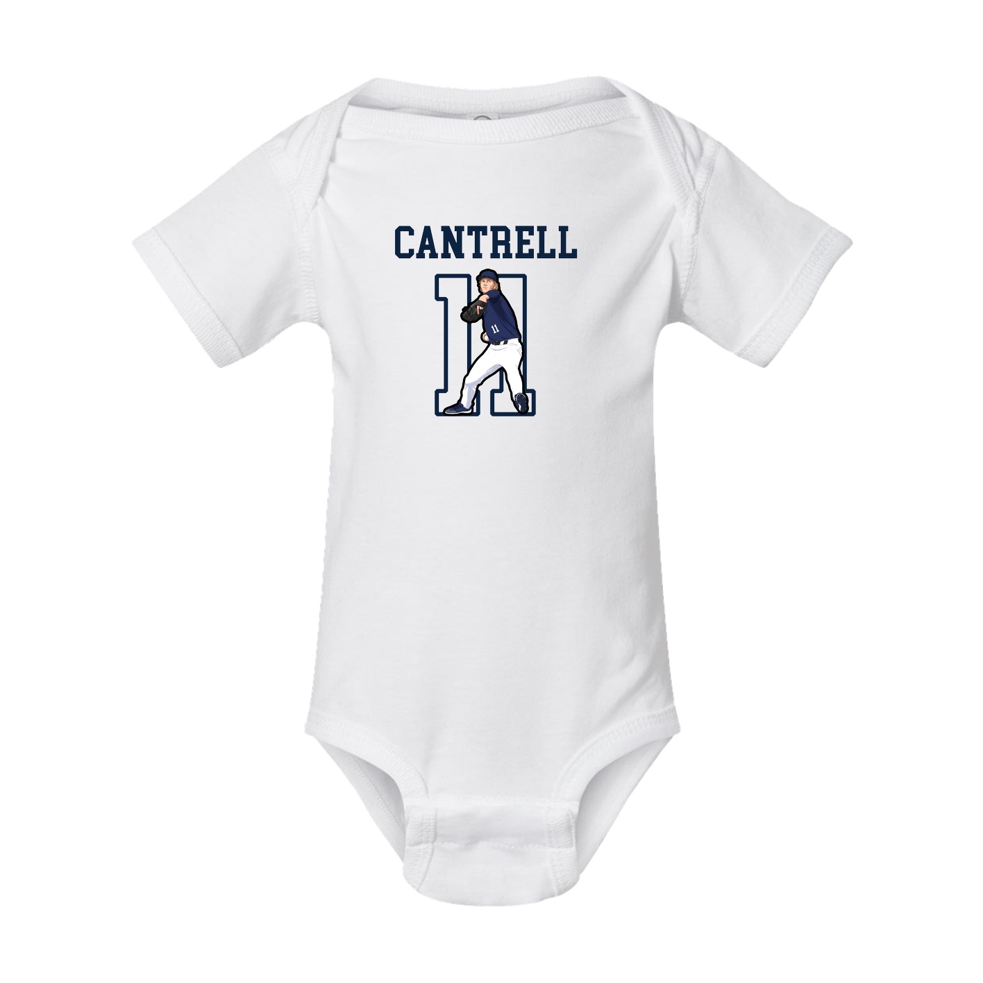 Baby Onesie — Shirsey in White