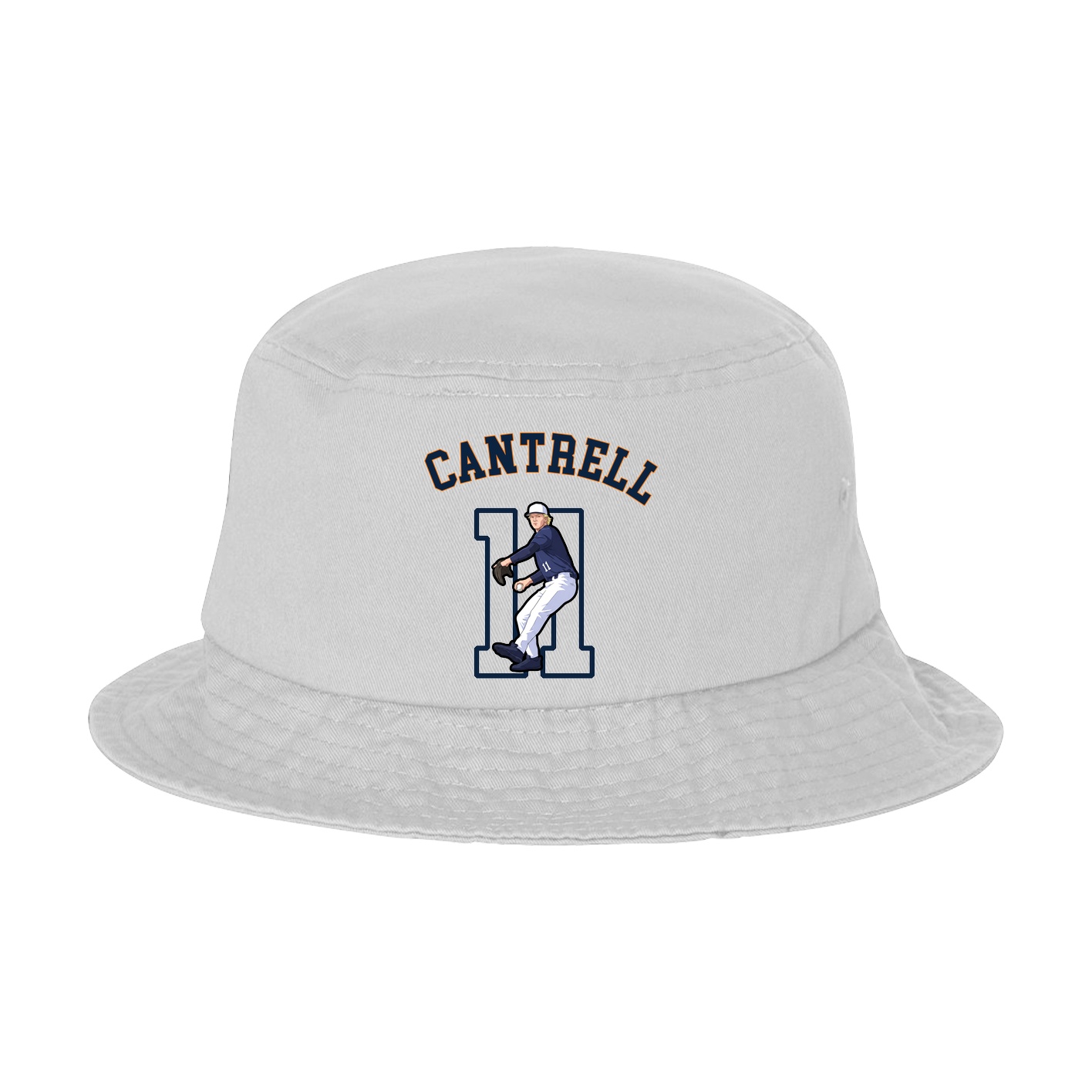 Bucket Cap — Shirsey Arch in White