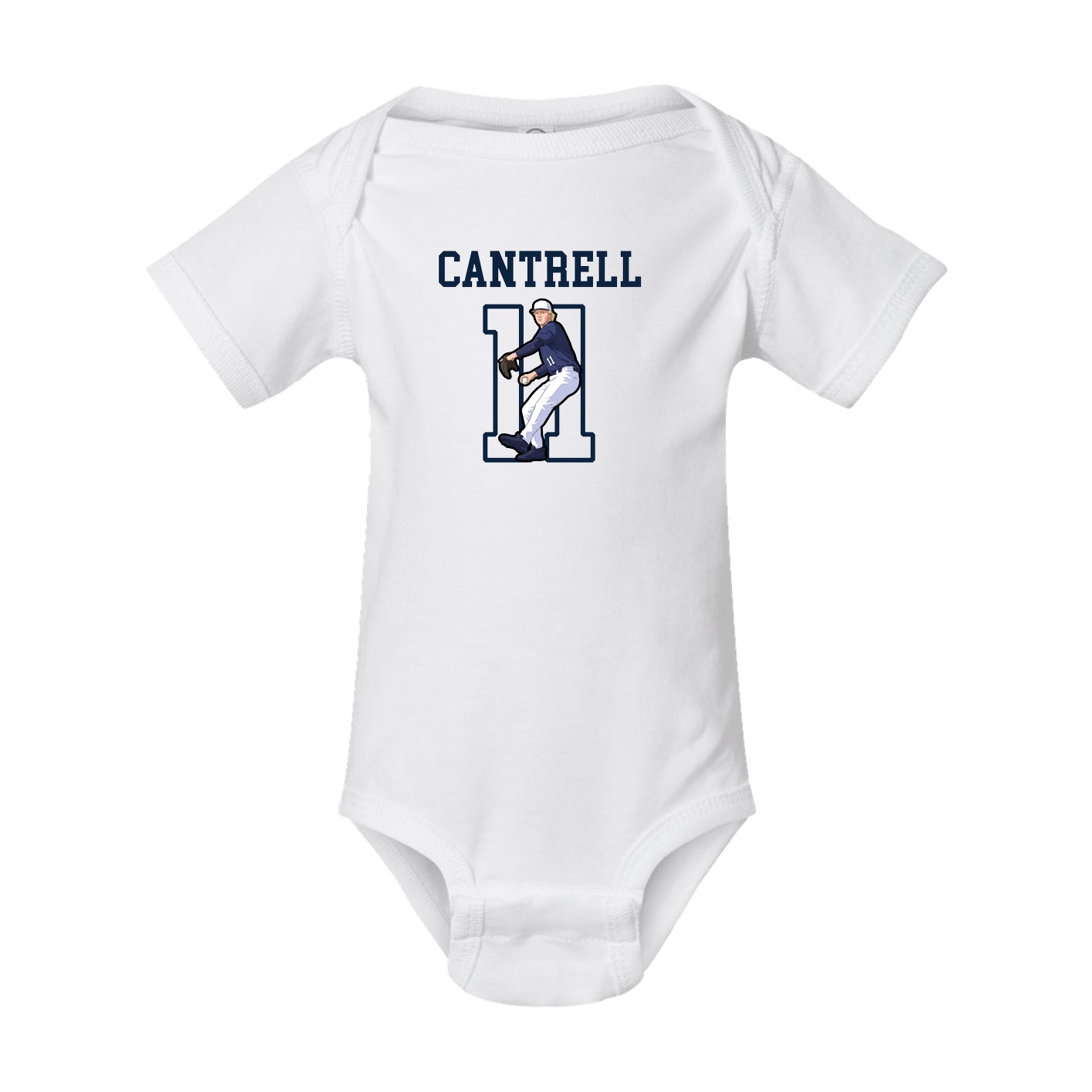 Baby Onesie — Shirsey in White