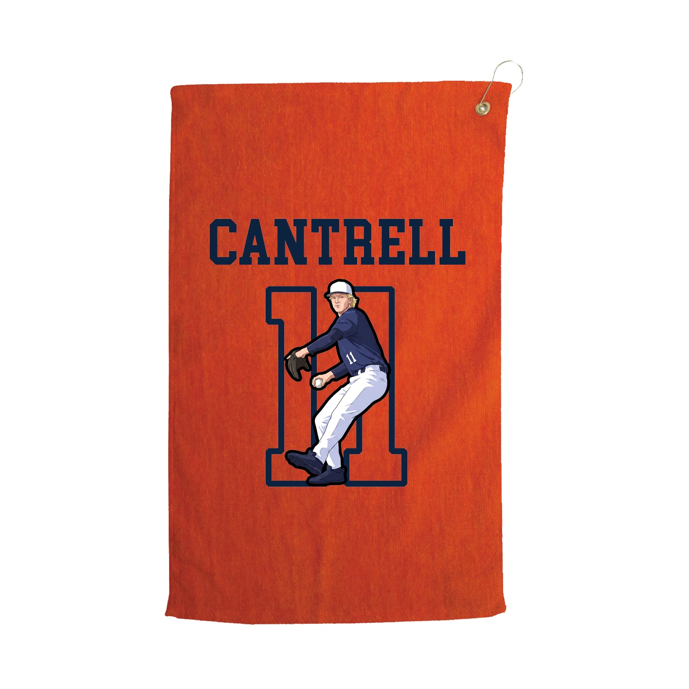 Golf Towel — Shirsey in Orange