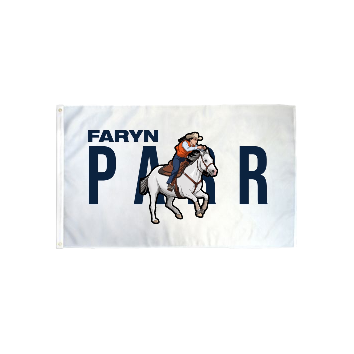 3x5 Flag — Player Name in Classic