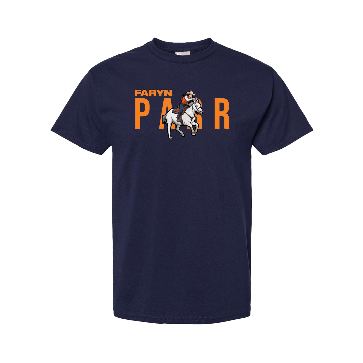 Tee — Player Name in Navy
