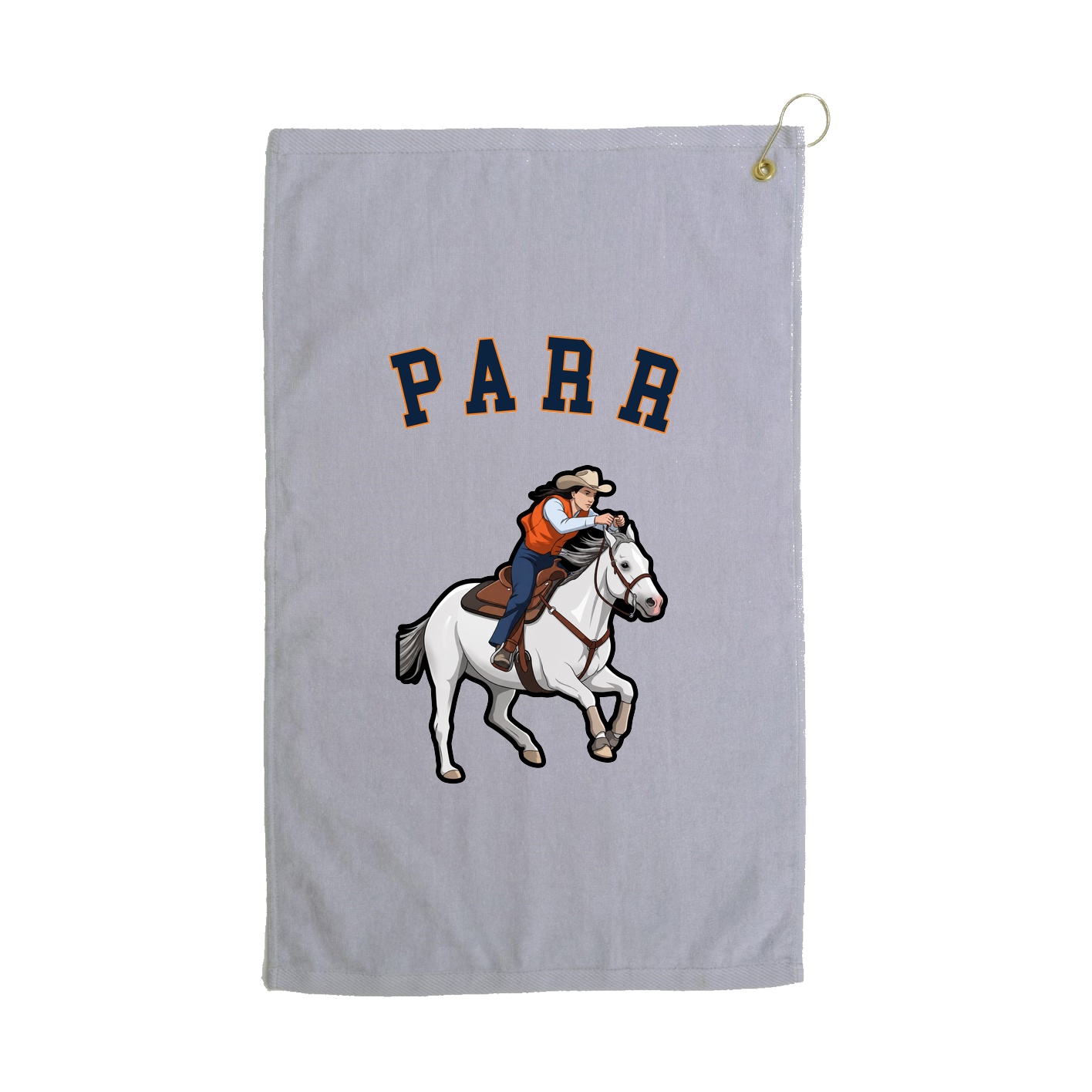 Golf Towel — Shirsey Arch in Grey