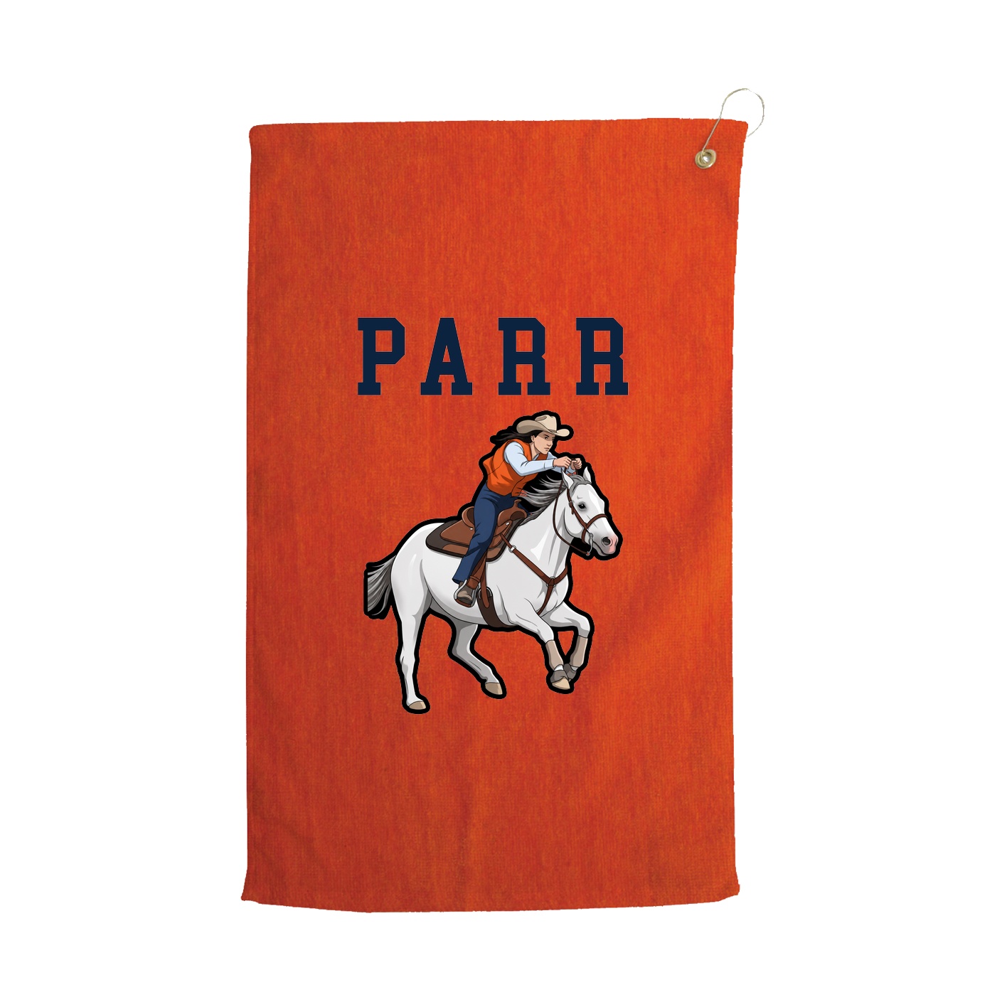 Golf Towel — Shirsey in Orange