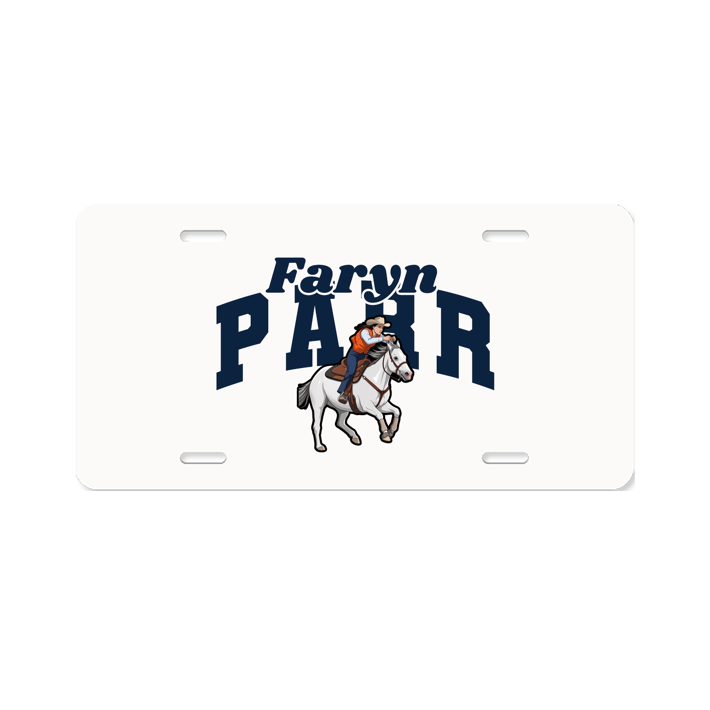 License Plate — Signature Arch in Classic
