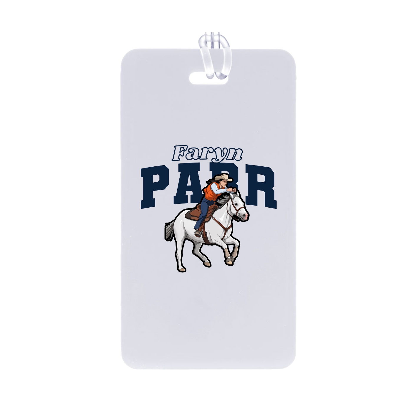 Bag Tag — Name Arch in Classic