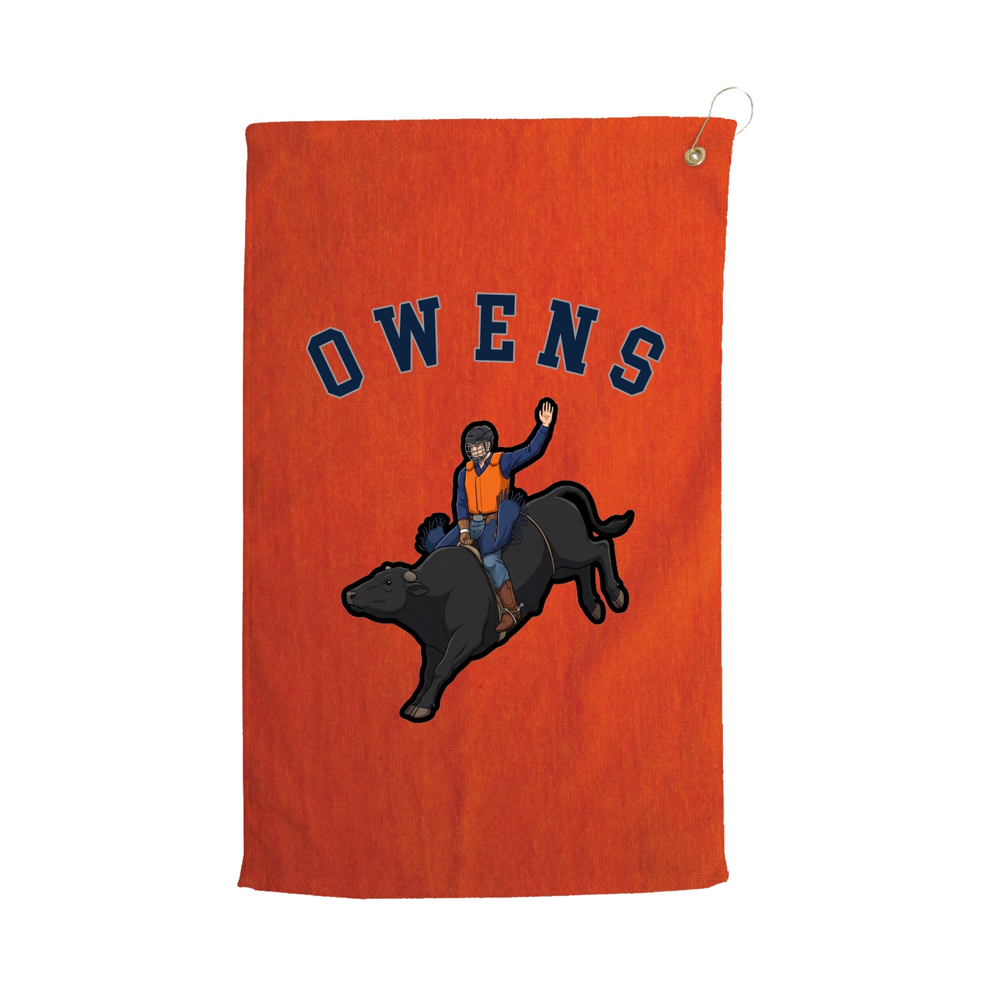 Golf Towel — Shirsey Arch in Orange