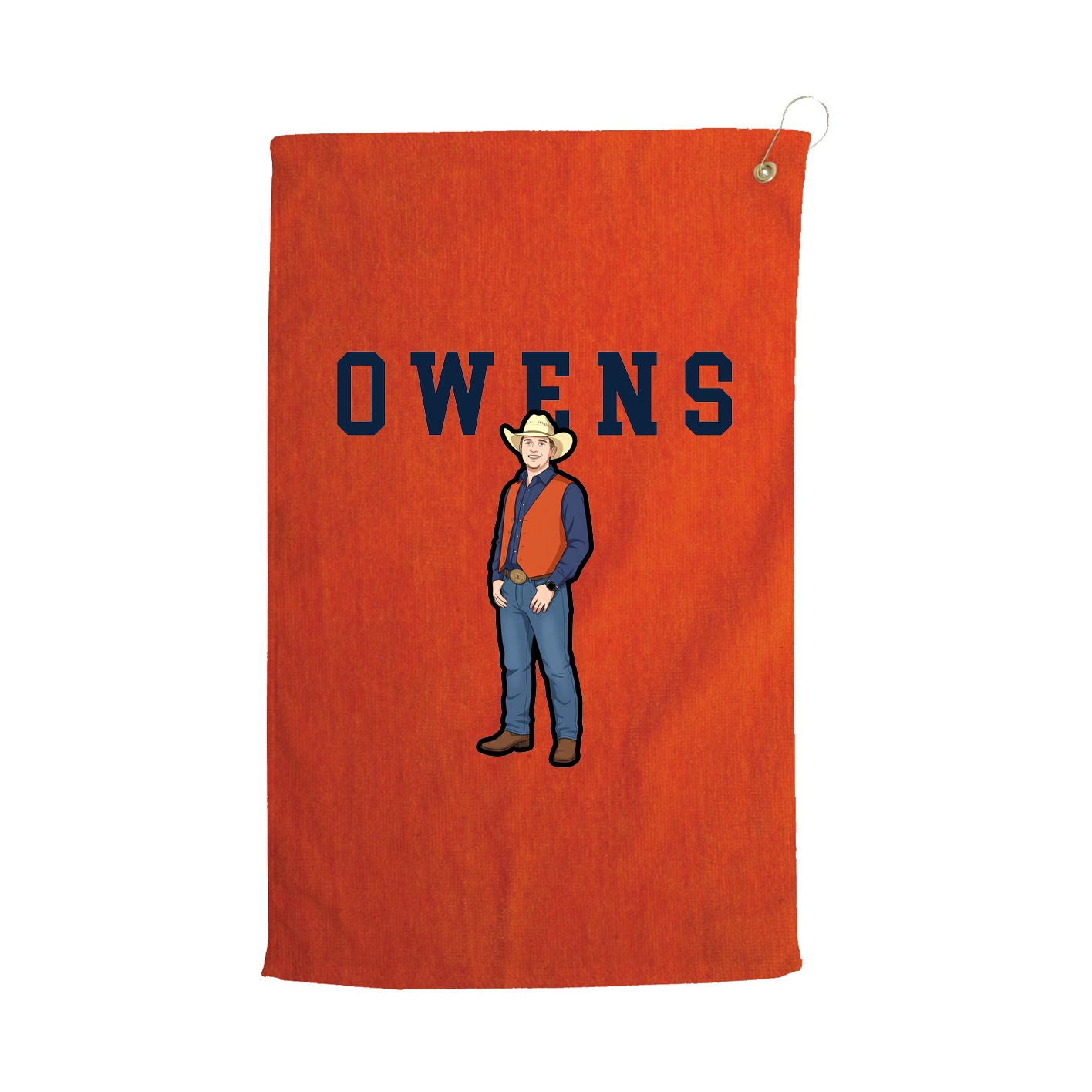 Golf Towel — Shirsey in Orange