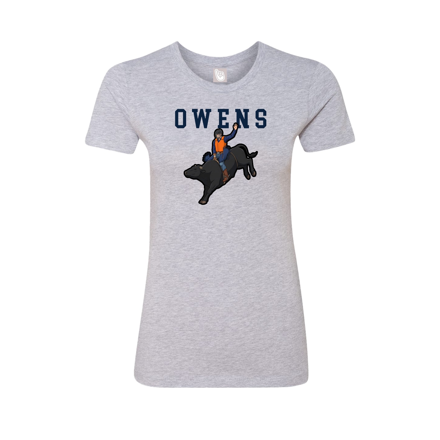 Fitted Women's Tee — Shirsey in Grey