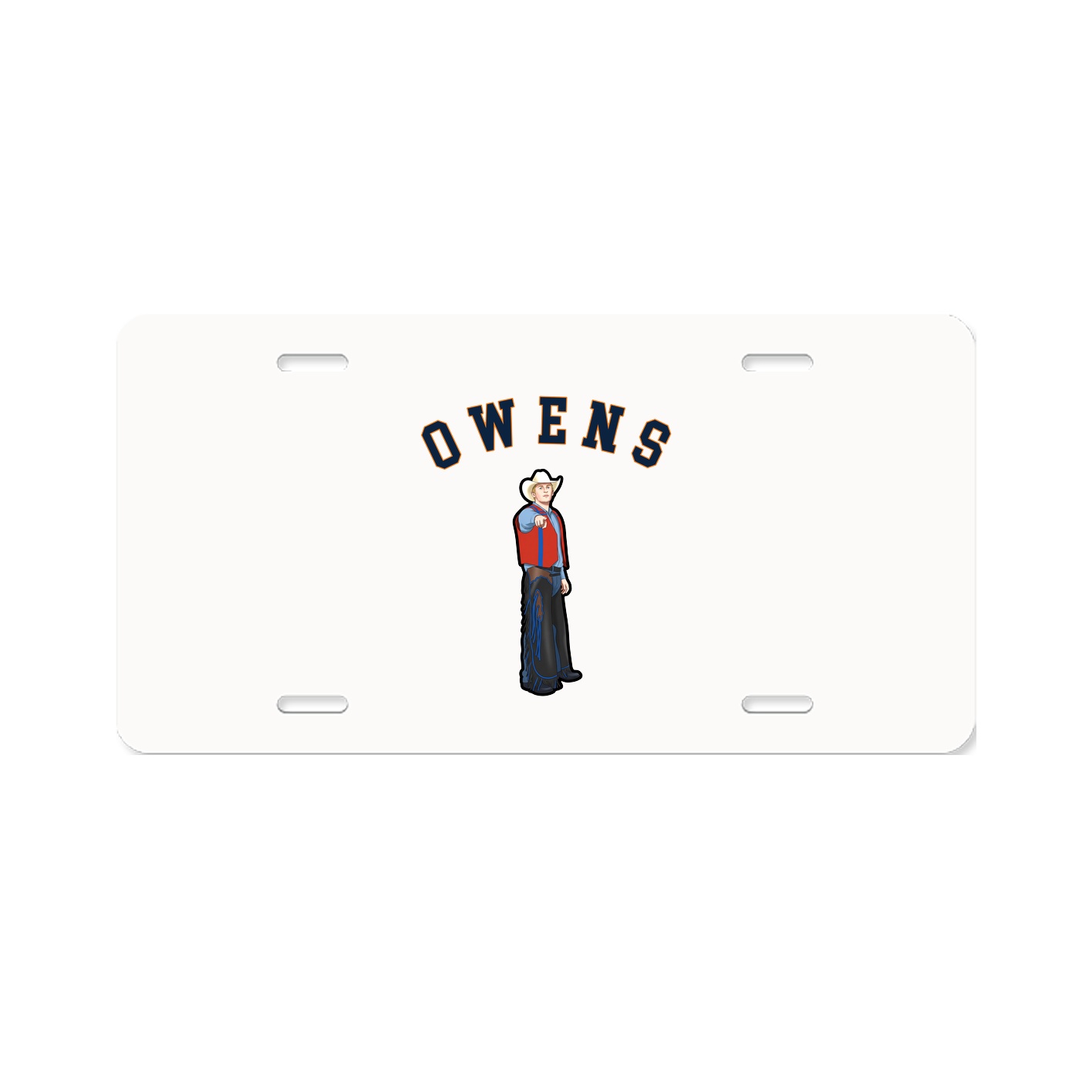 License Plate — Shirsey Arch in Classic