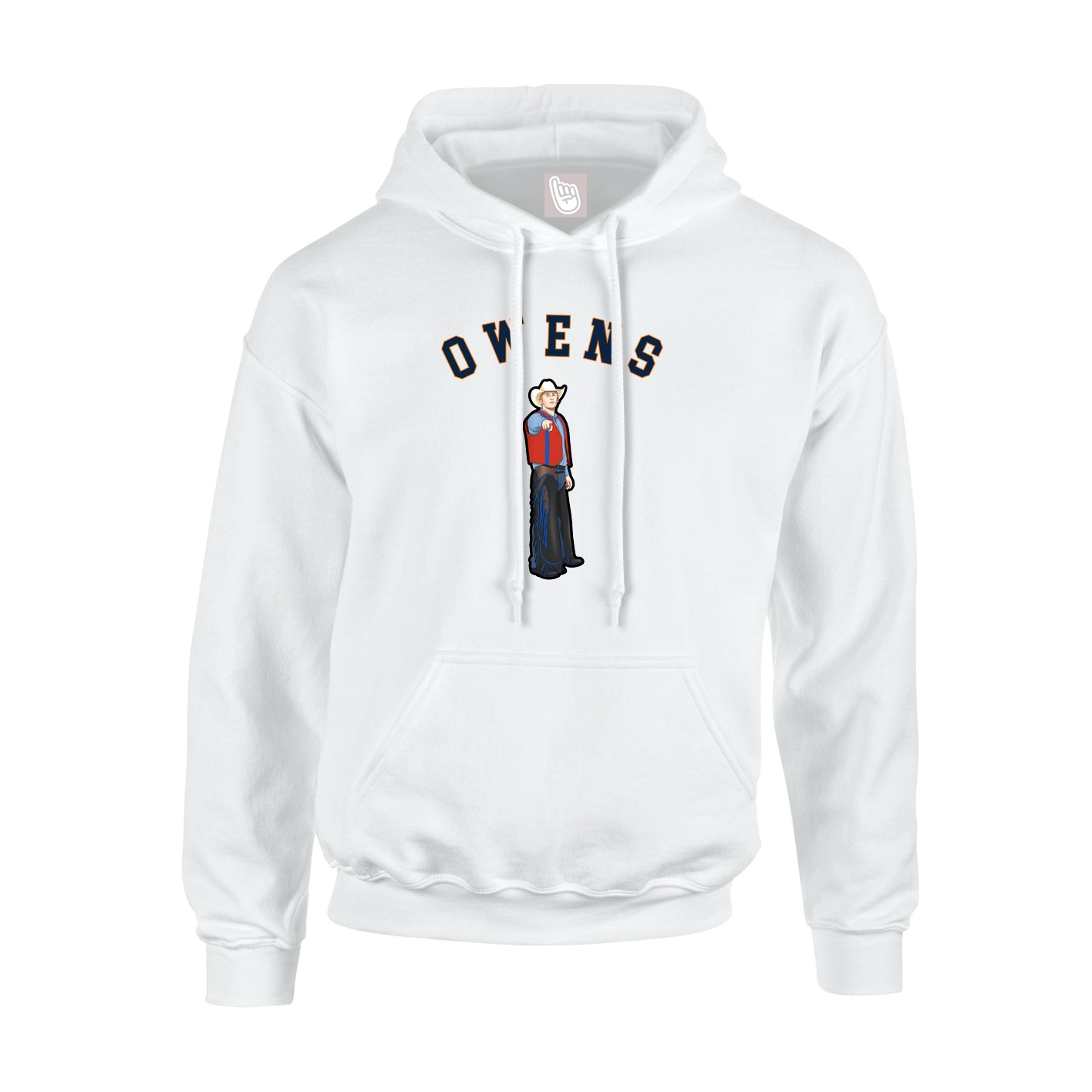 Hoodie — Shirsey Arch in White