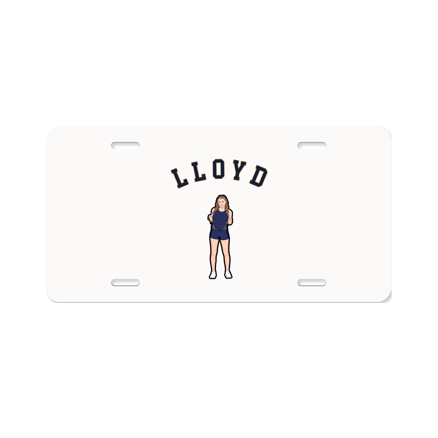 License Plate — Shirsey Arch in Classic