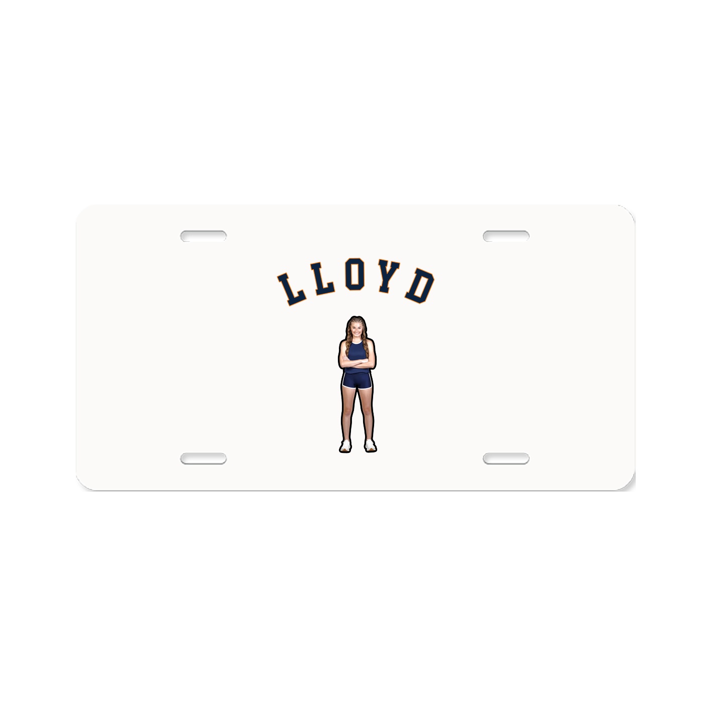 License Plate — Shirsey Arch in Classic