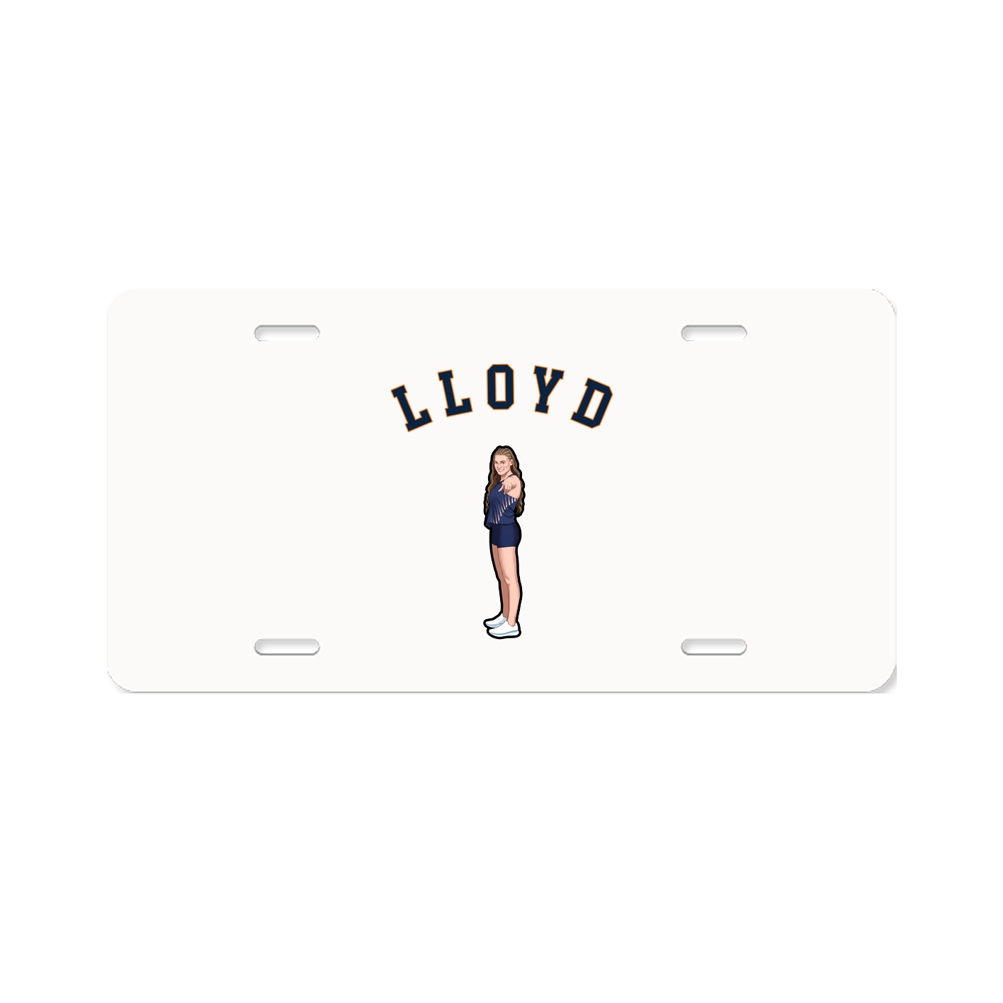 License Plate — Shirsey Arch in Classic