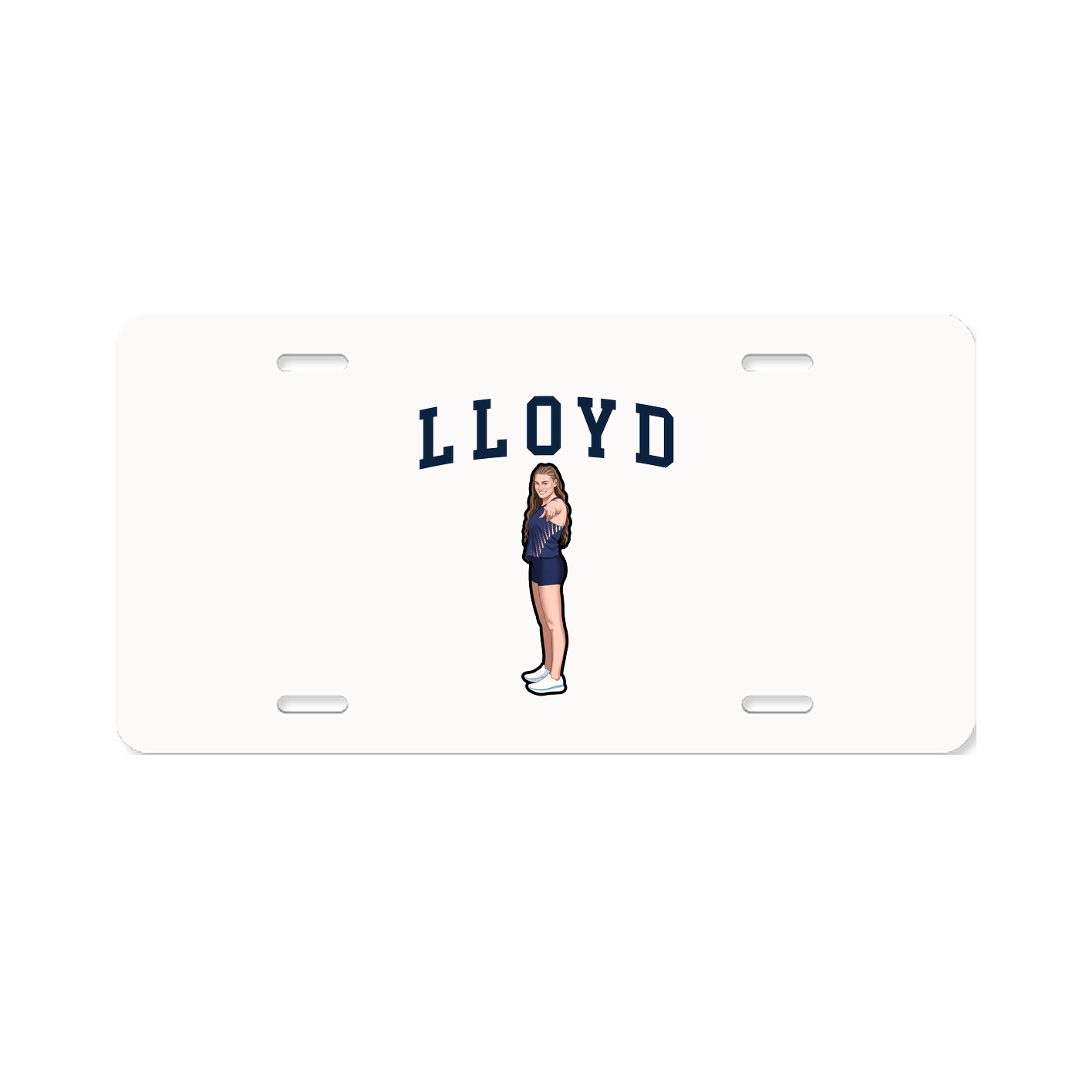 License Plate — Shirsey in Classic