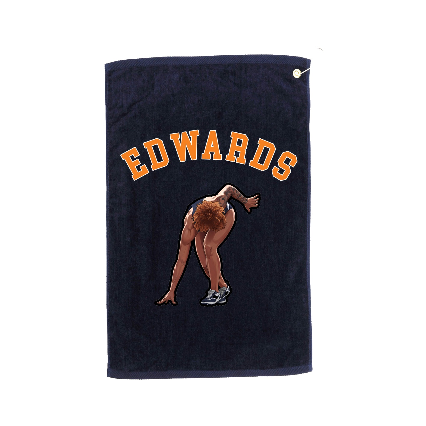 Golf Towel — Shirsey Arch in Navy