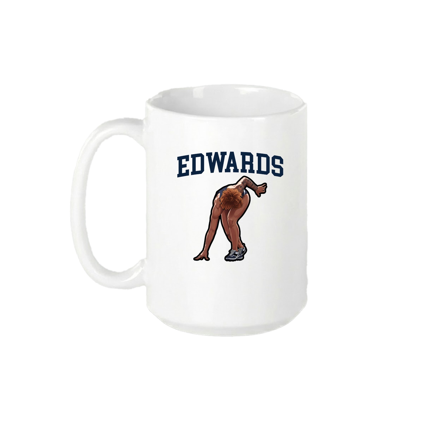 15oz Coffee Mug — Shirsey in White