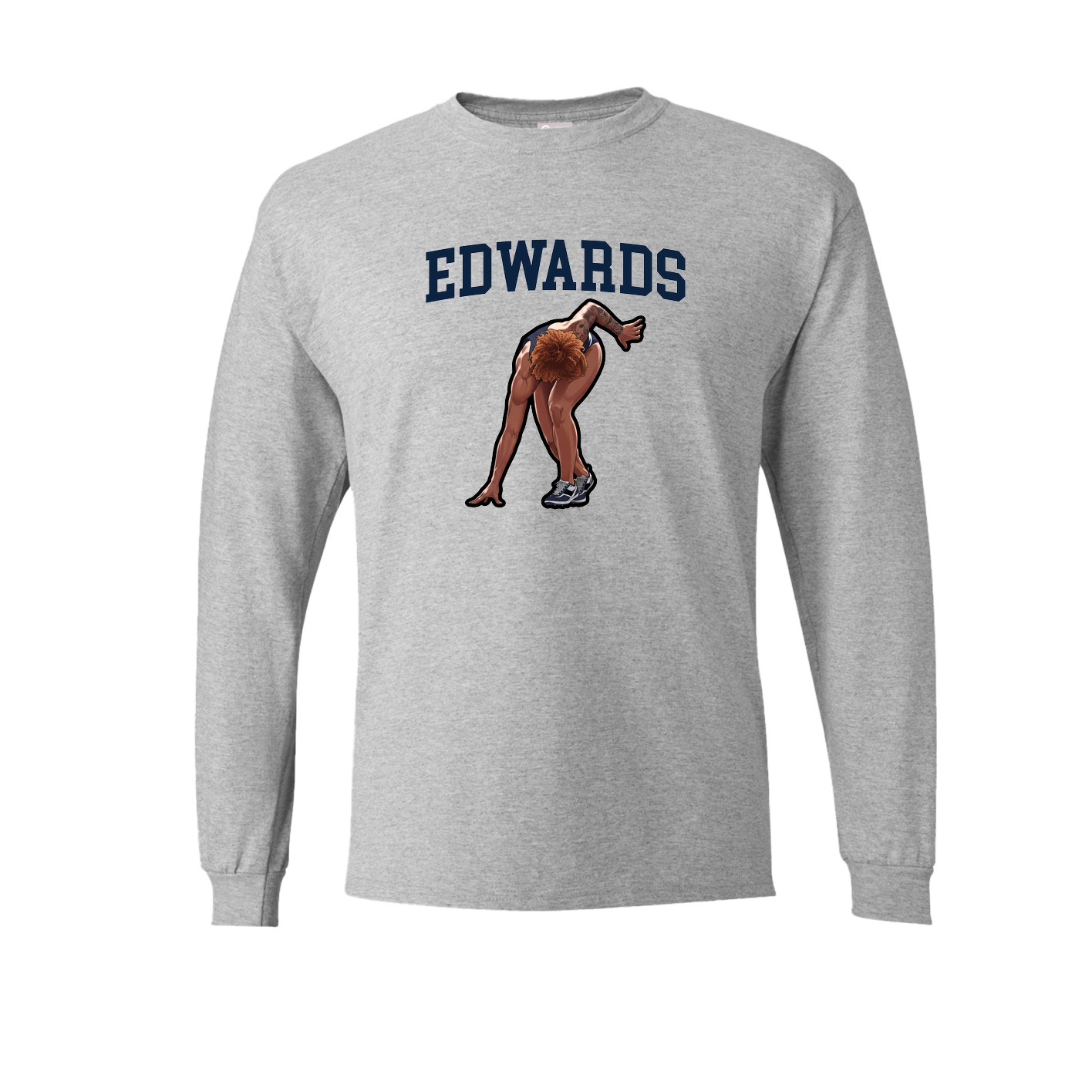 Long Sleeve Tee — Shirsey in Grey