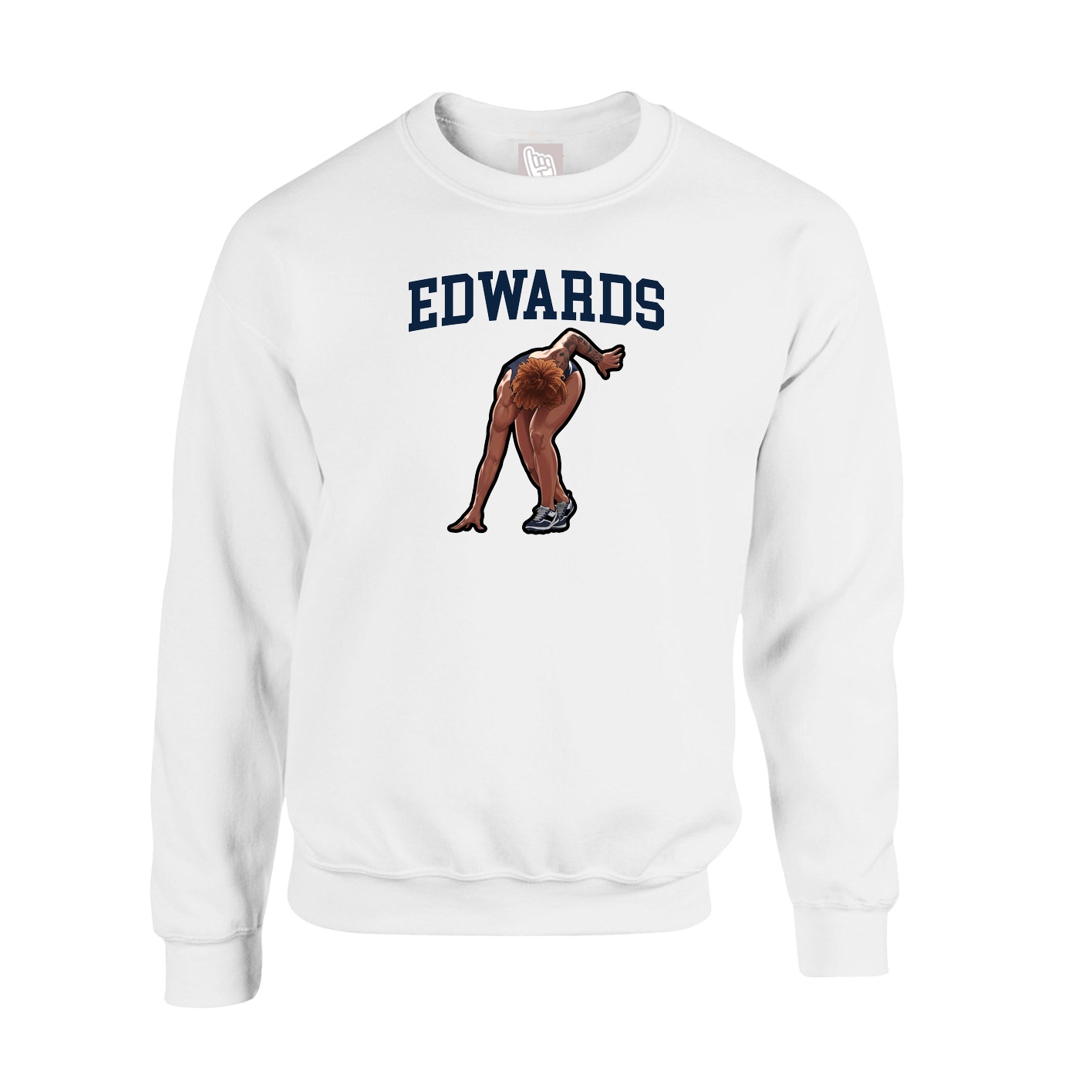 Fleece Crew — Shirsey in White