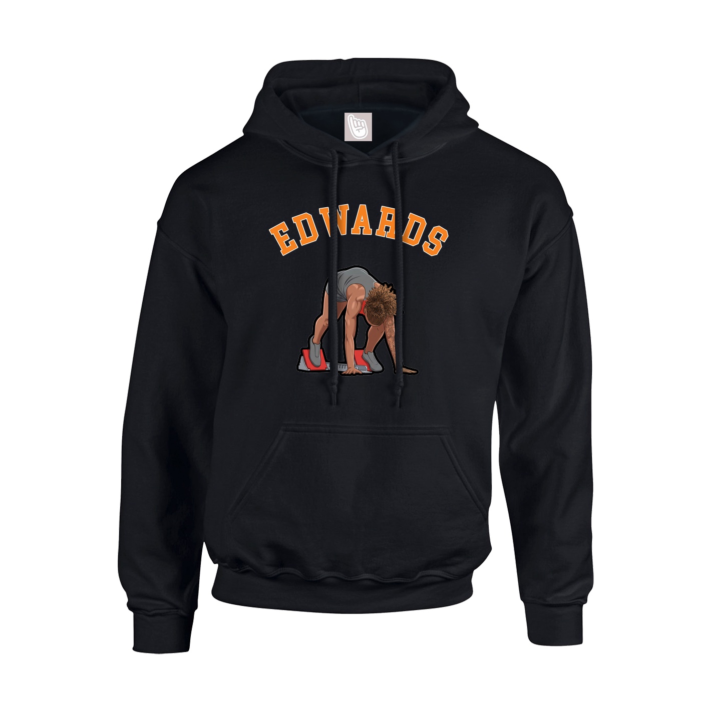 Hoodie — Shirsey Arch in Black