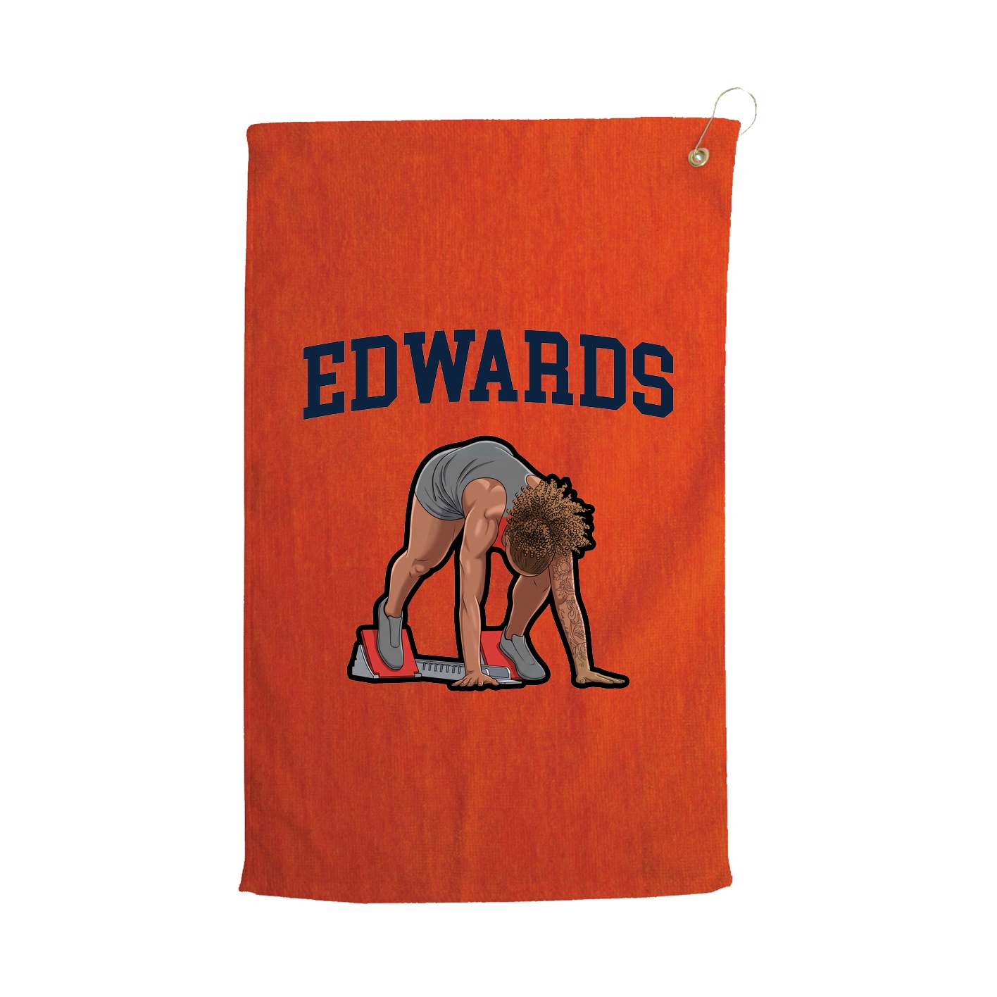 Golf Towel — Shirsey in Orange