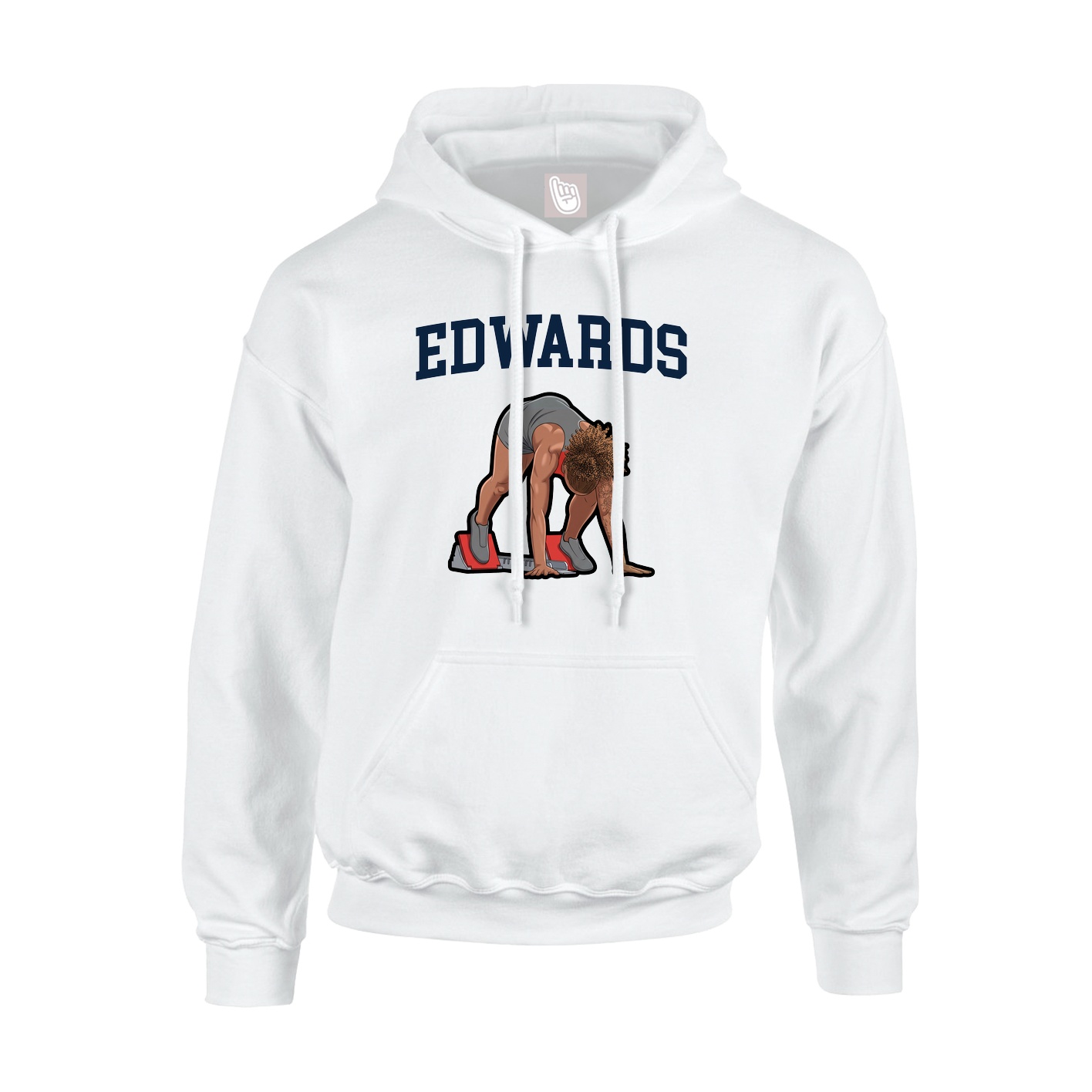 Hoodie — Shirsey in White