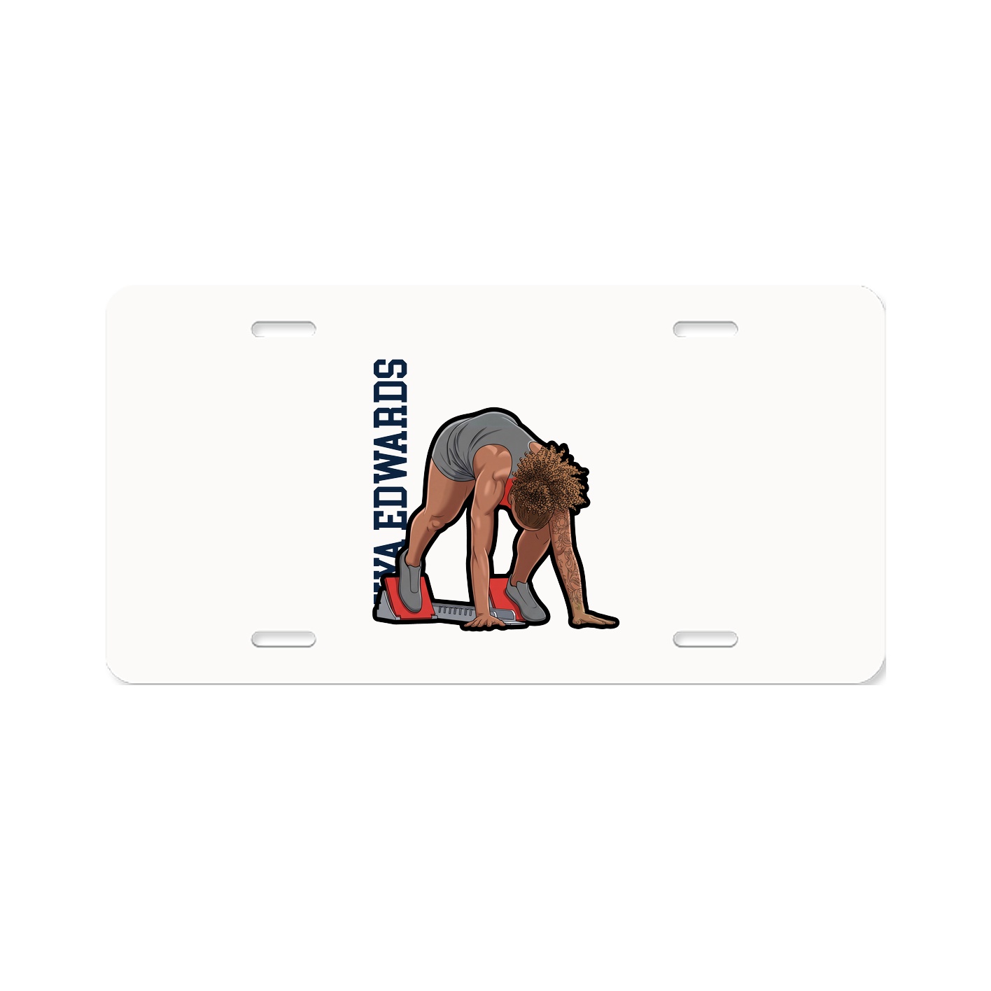 Aluminum License Plate