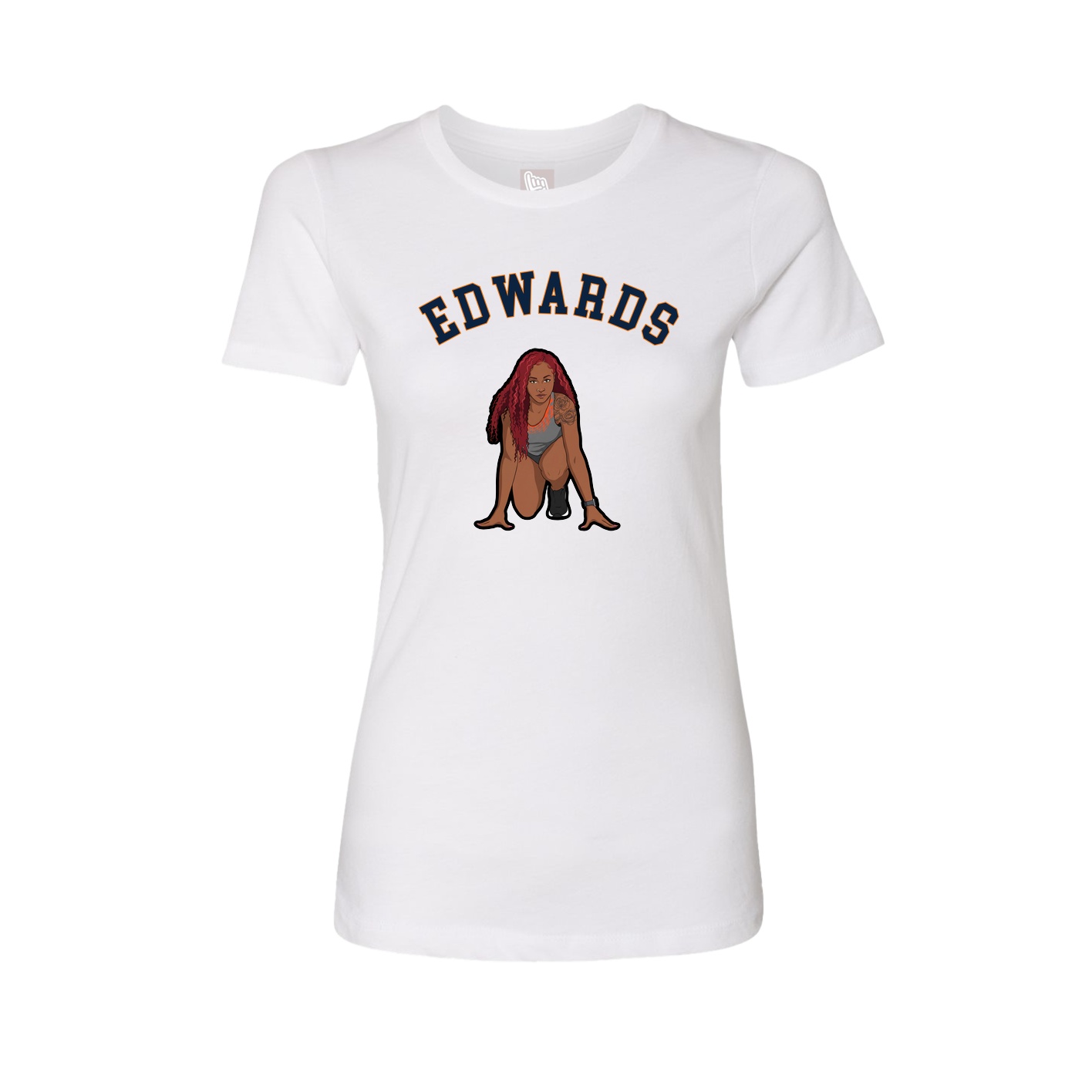 Womens Tee — Shirsey Arch in White