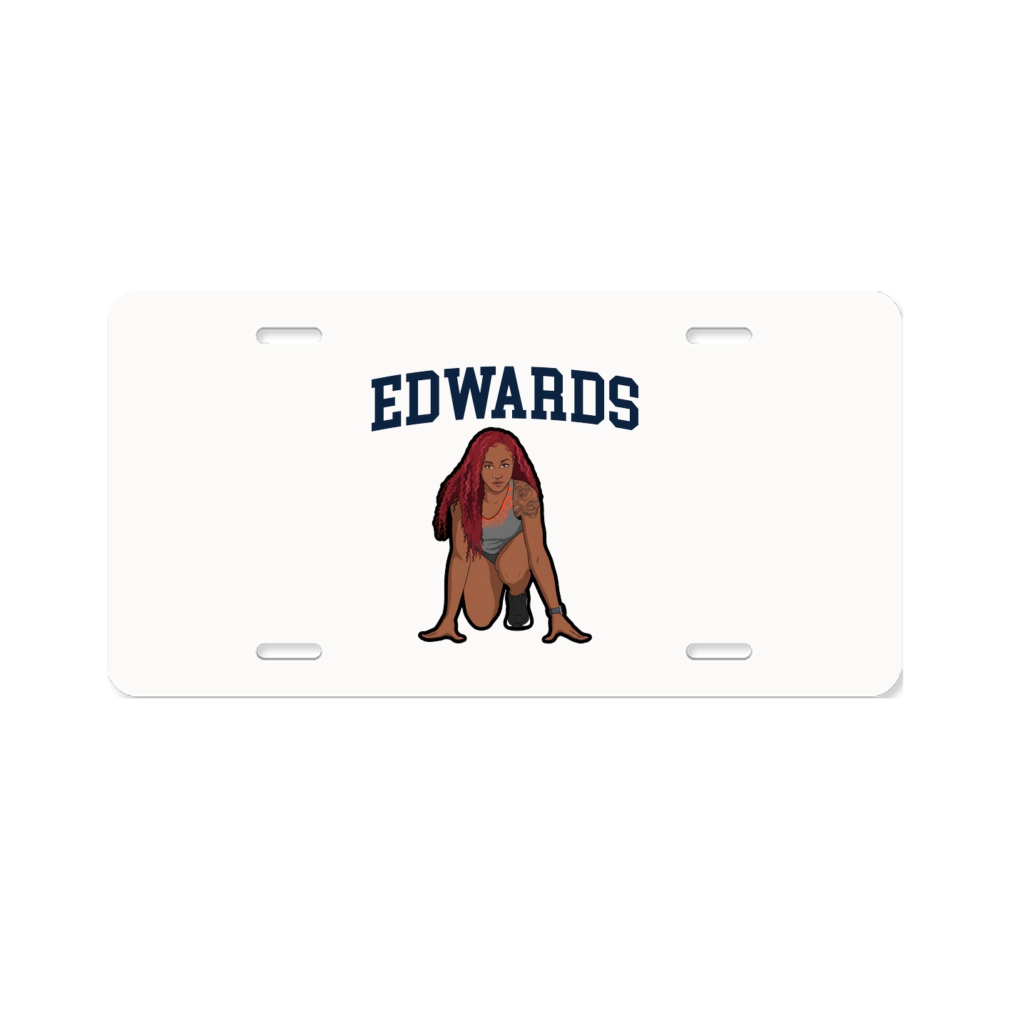 License Plate — Shirsey in Classic