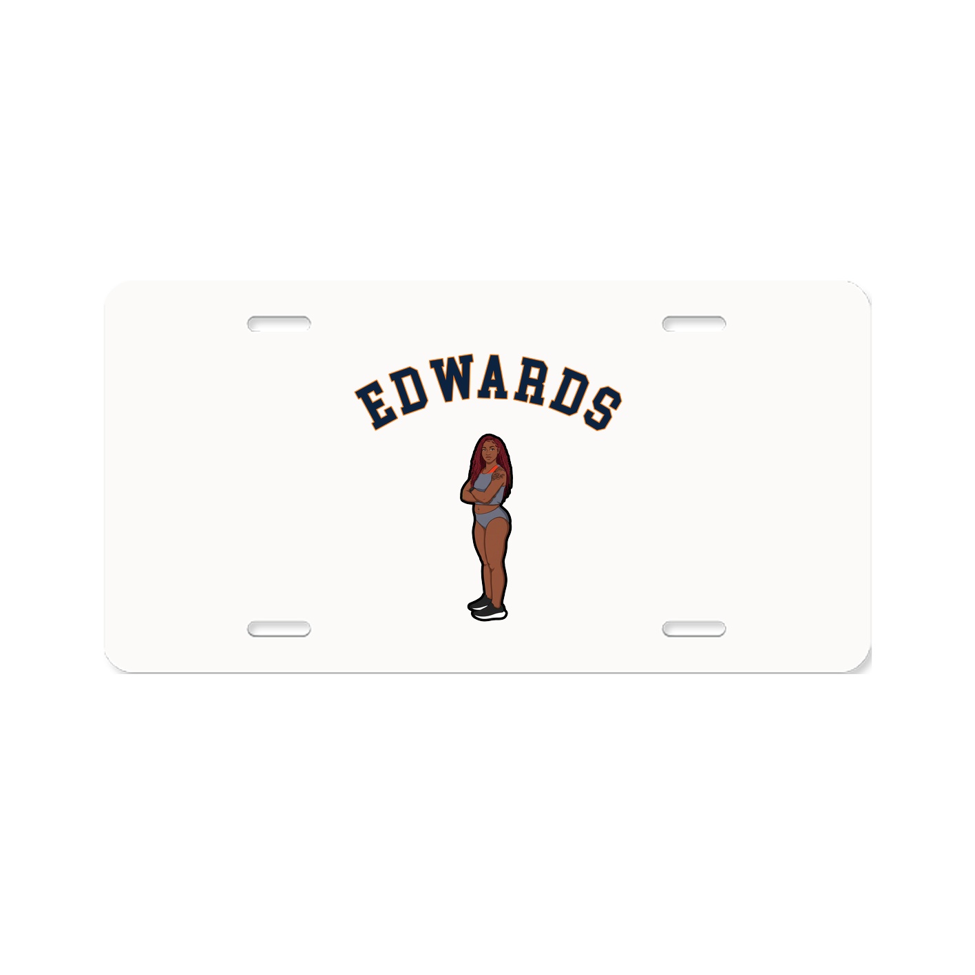 License Plate — Shirsey Arch in Classic
