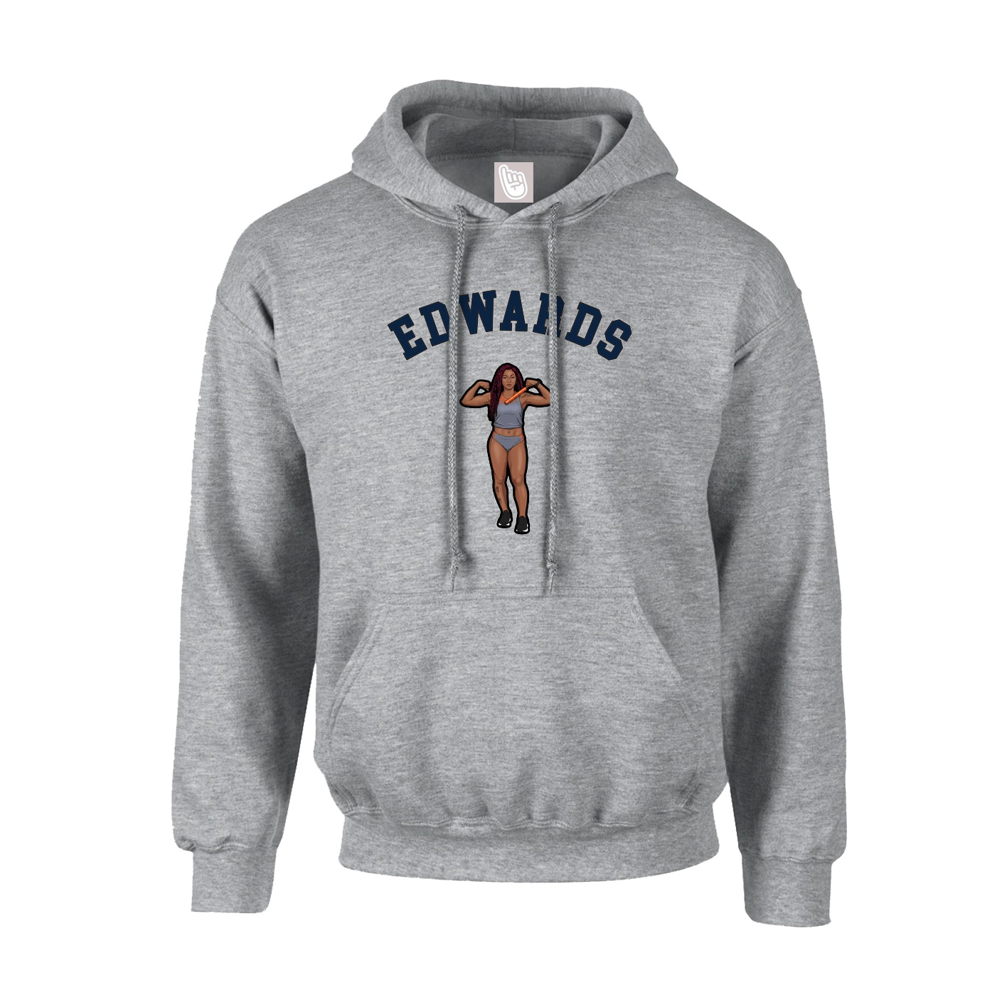 Youth Hoodie — Shirsey Arch in Grey