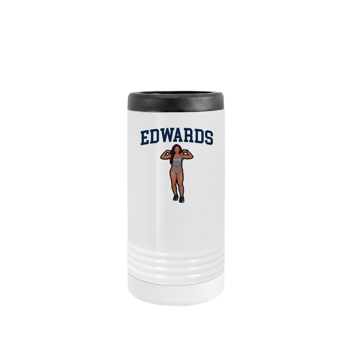 Slim Beverage Holder — Shirsey in White