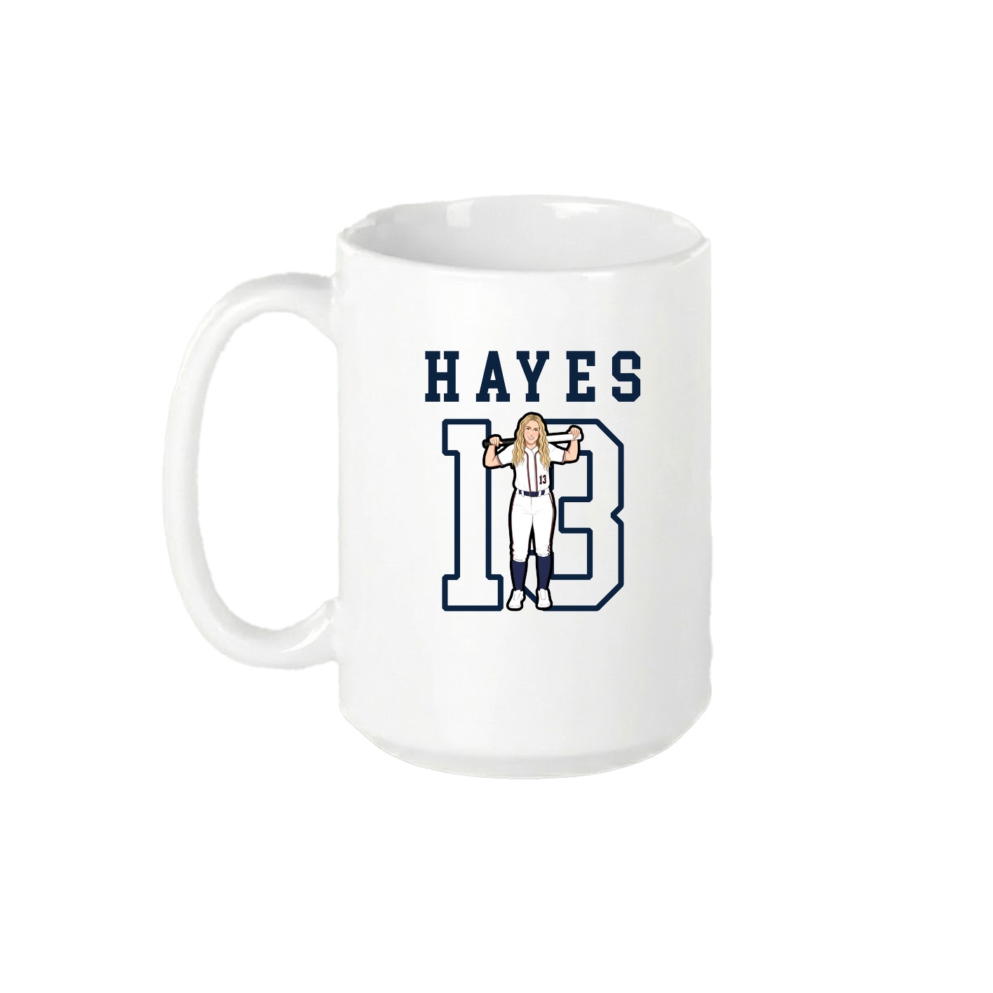 15oz Coffee Mug — Shirsey in White