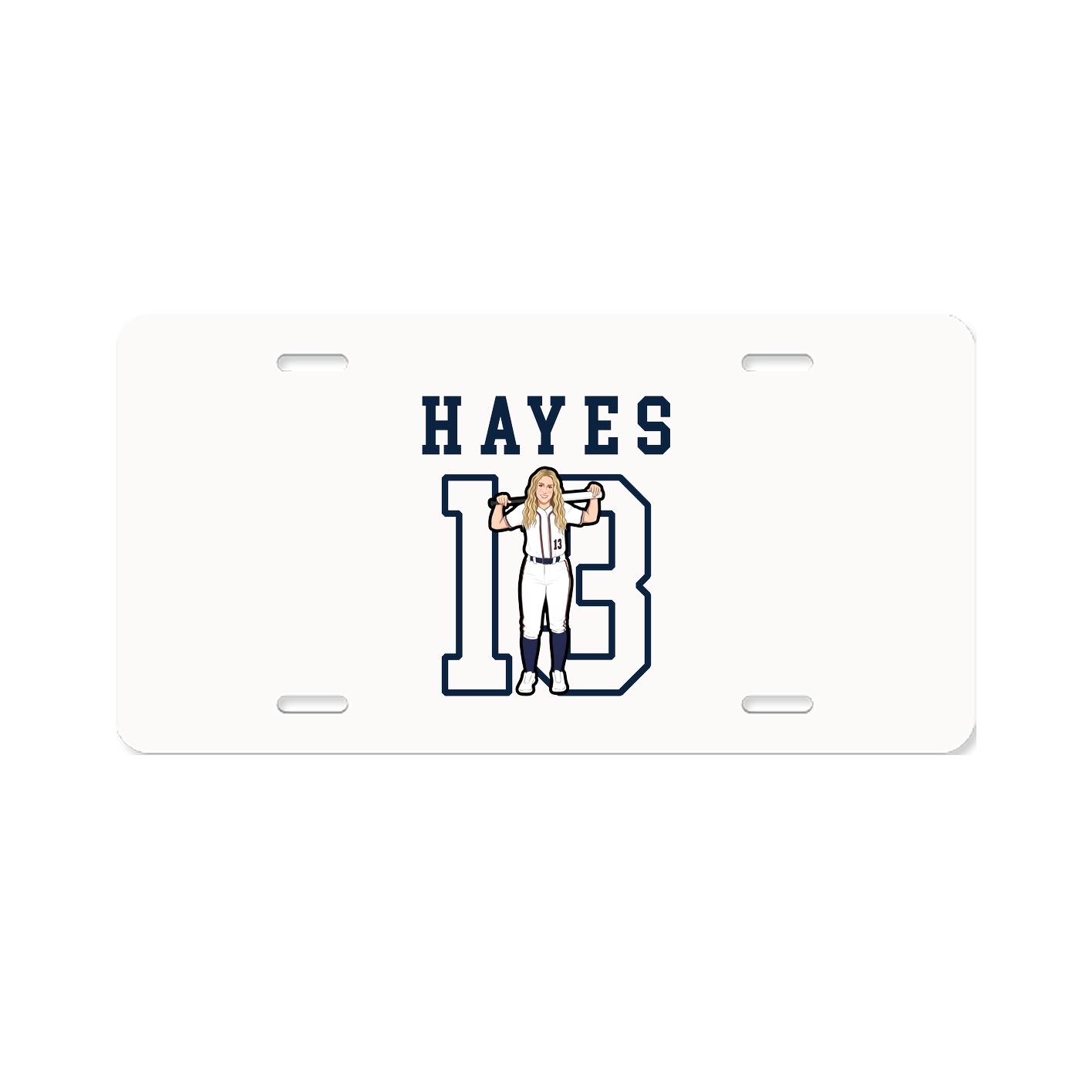 License Plate — Shirsey in Classic
