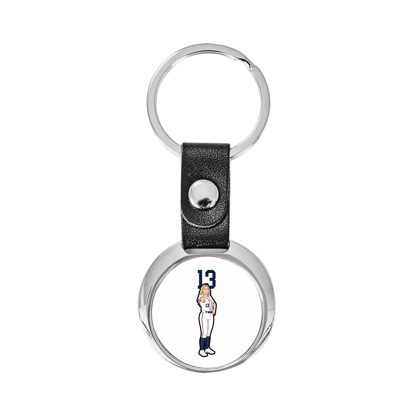 Key Chain — Number Top in Classic