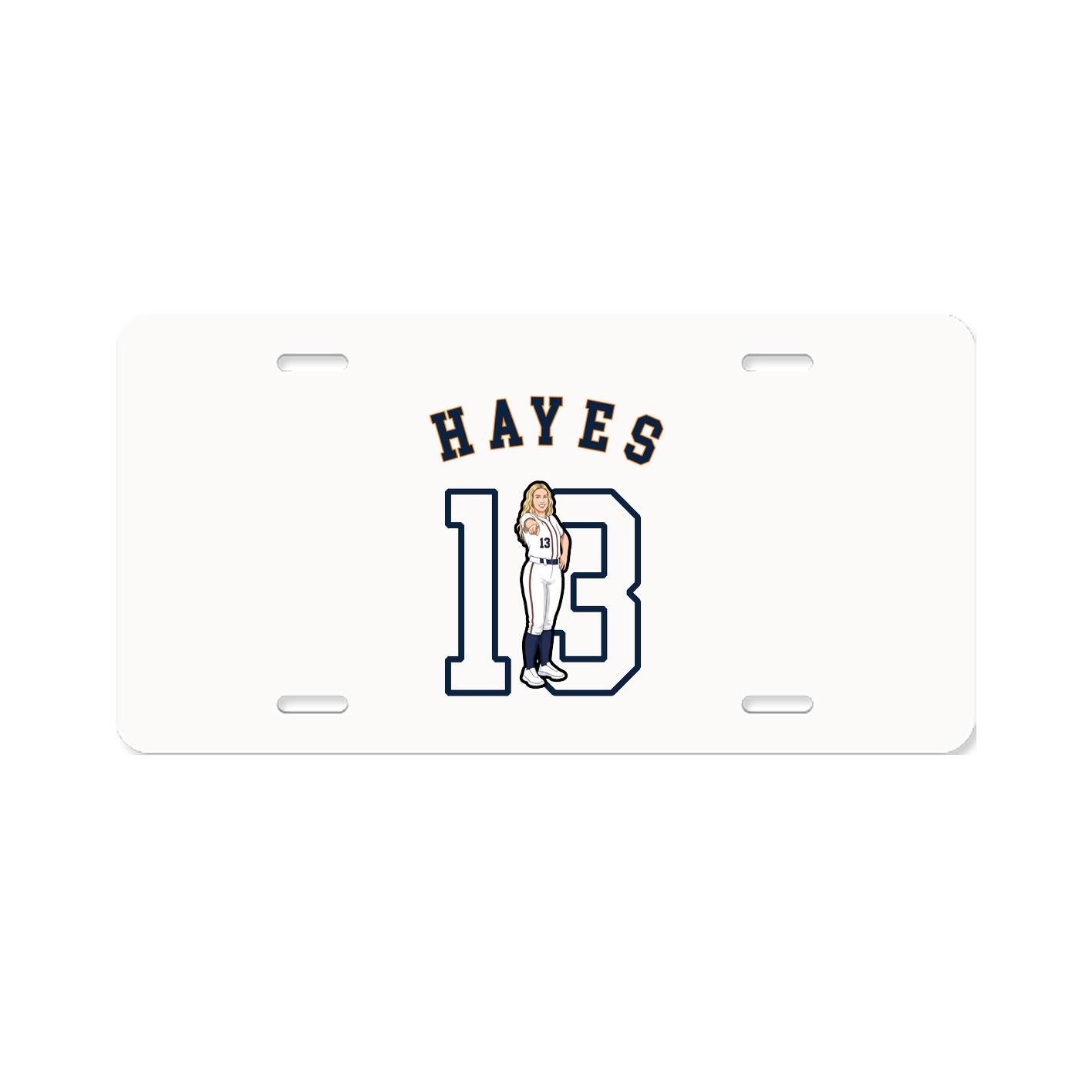 License Plate — Shirsey Arch in Classic