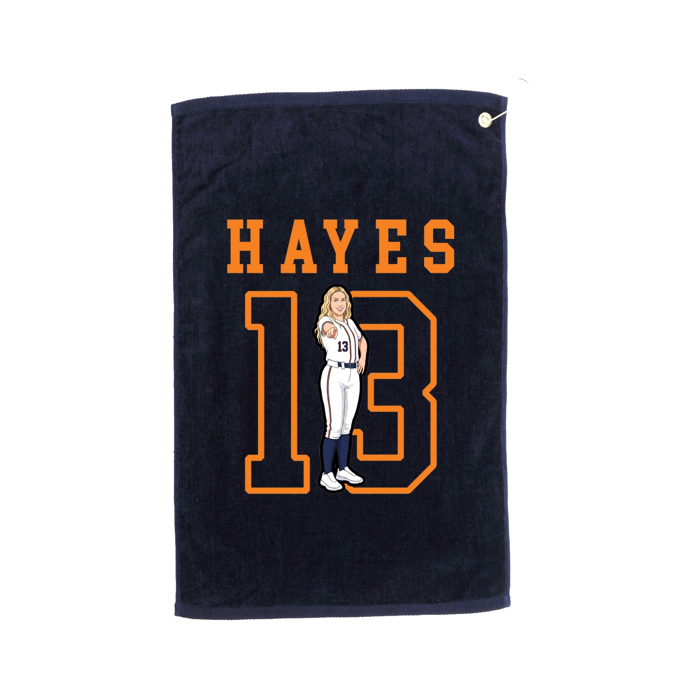 Golf Towel — Shirsey in Navy