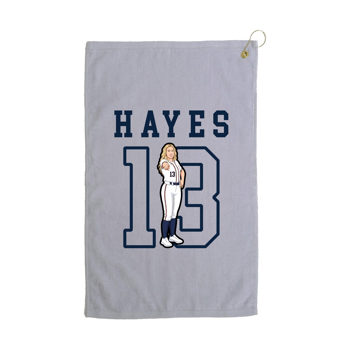 Golf Towel — Shirsey in Grey