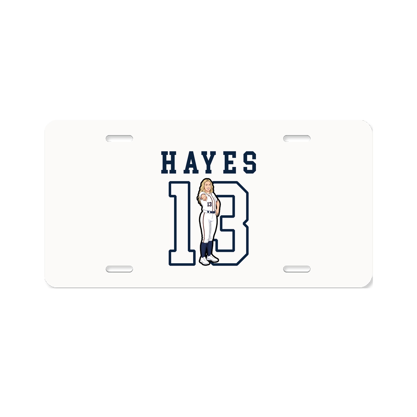 License Plate — Shirsey in Classic